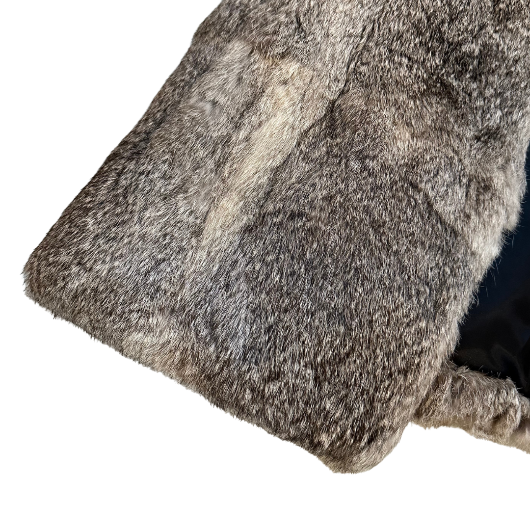 1980's Dyed Rabbit Coat | Kingflicks