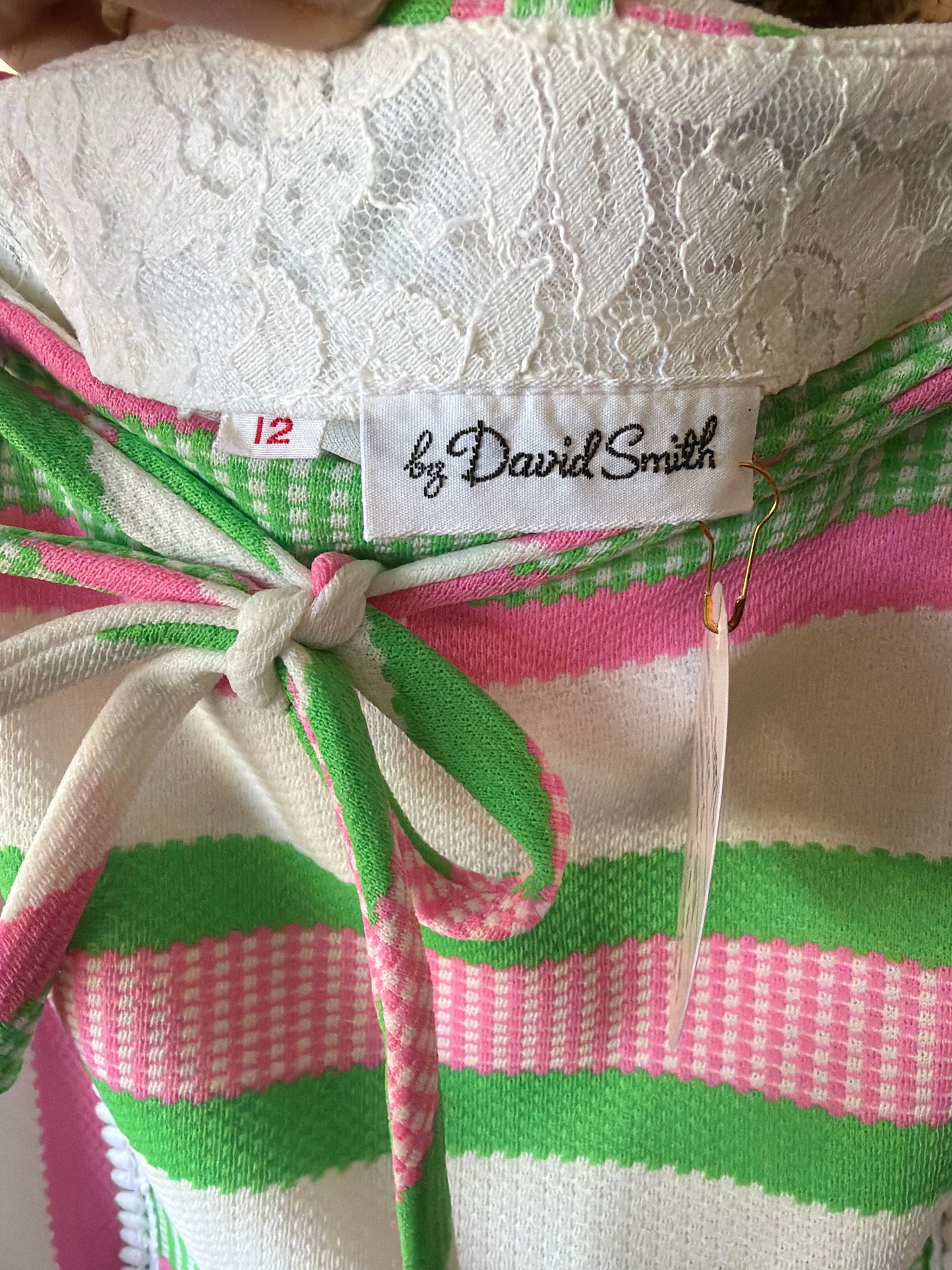 1960's Pink & Green Mini Skirt | by David Smith
