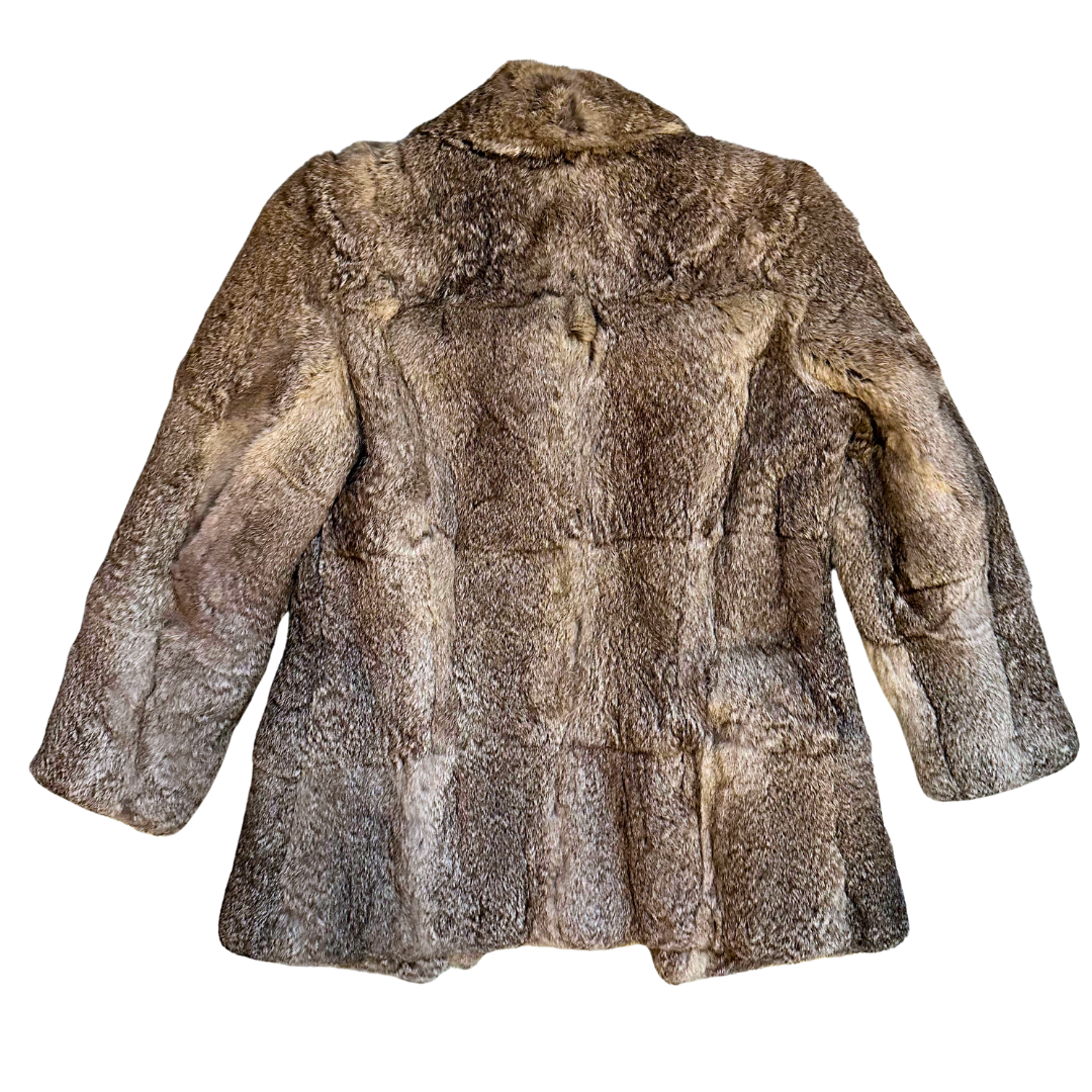 1980's Dyed Rabbit Coat | Kingflicks