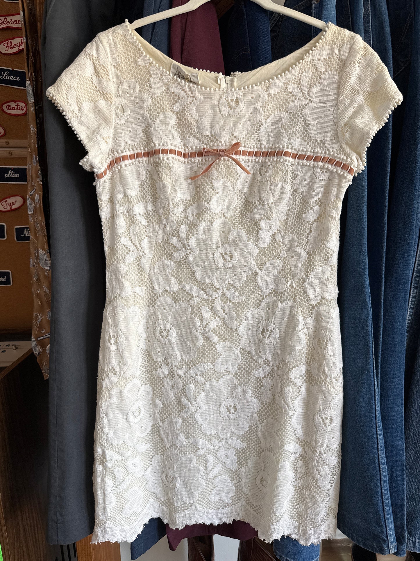 1960’s Lace Mini Dress | Alfred Werber