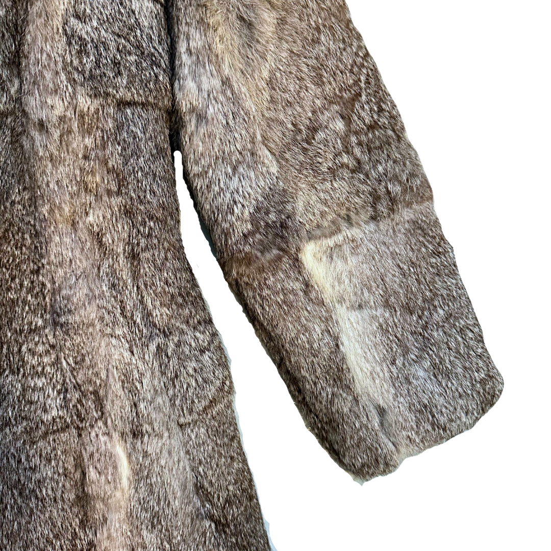 1980's Dyed Rabbit Coat | Kingflicks