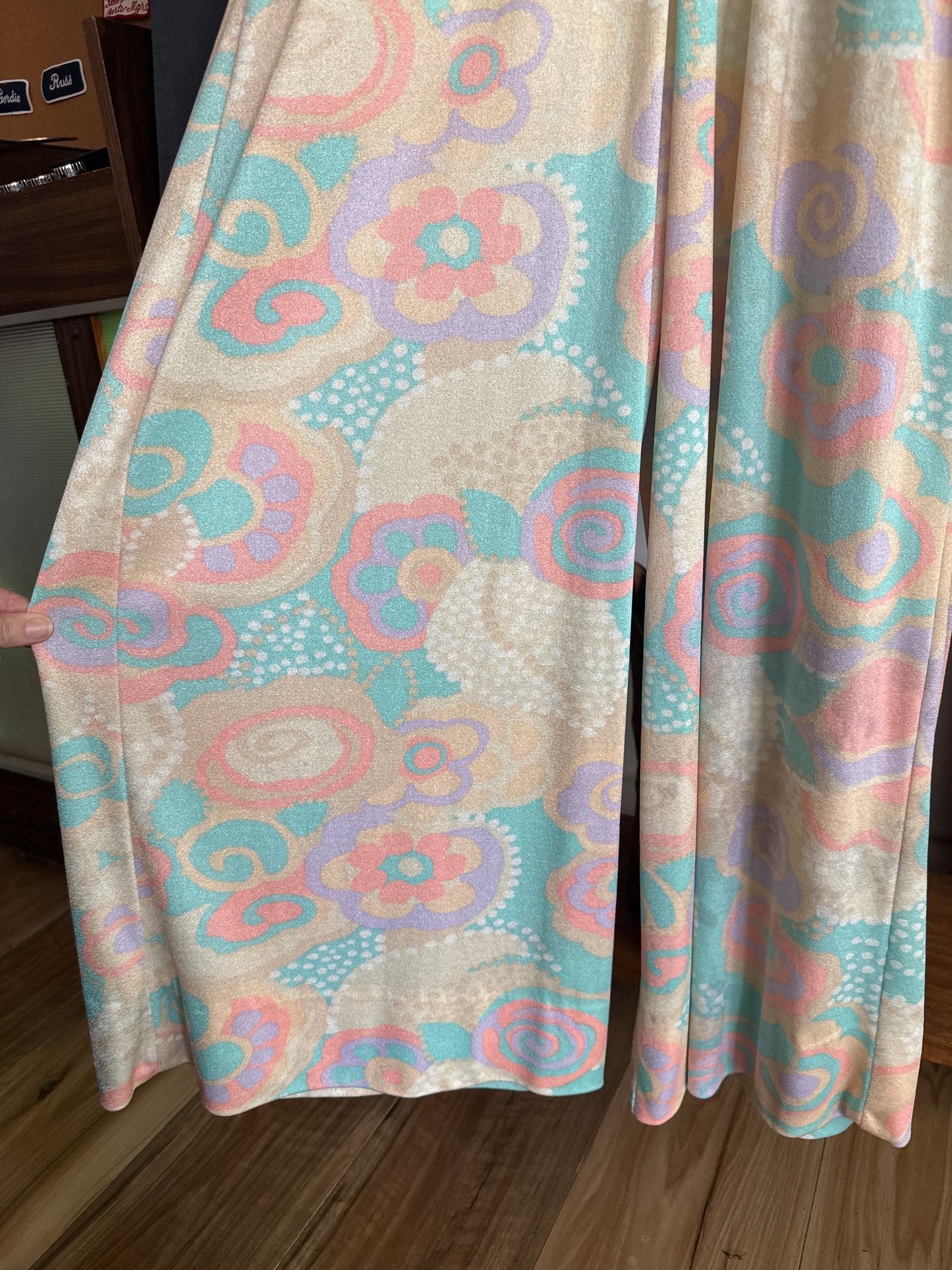 1960's/70's Groovy Pastel Jumpsuit