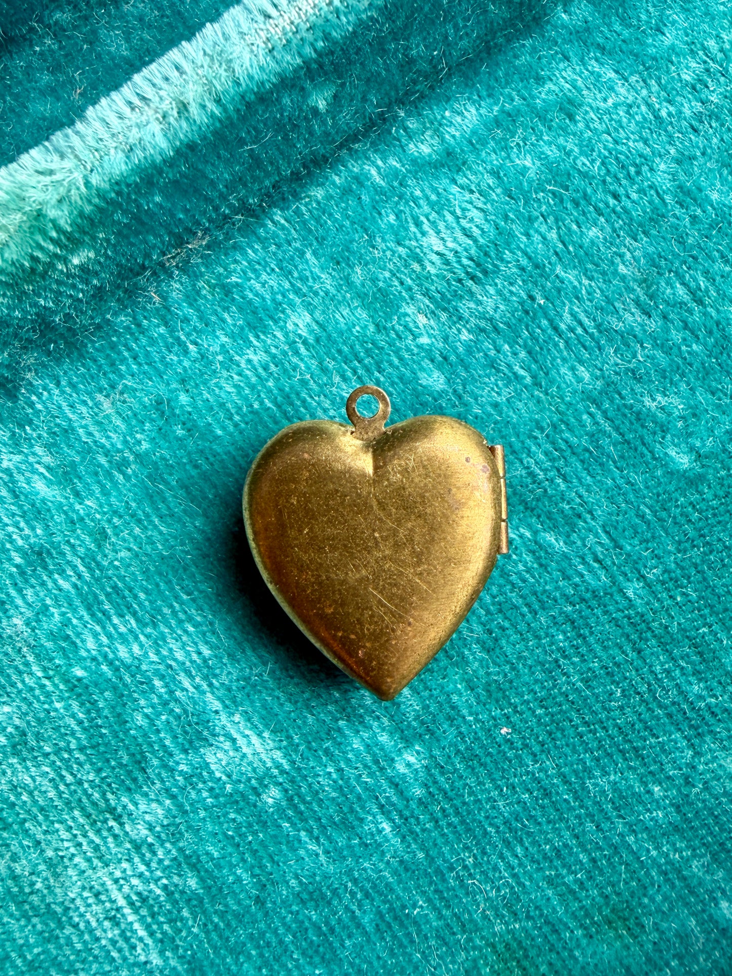 Antique Gold Filled Heart Locket