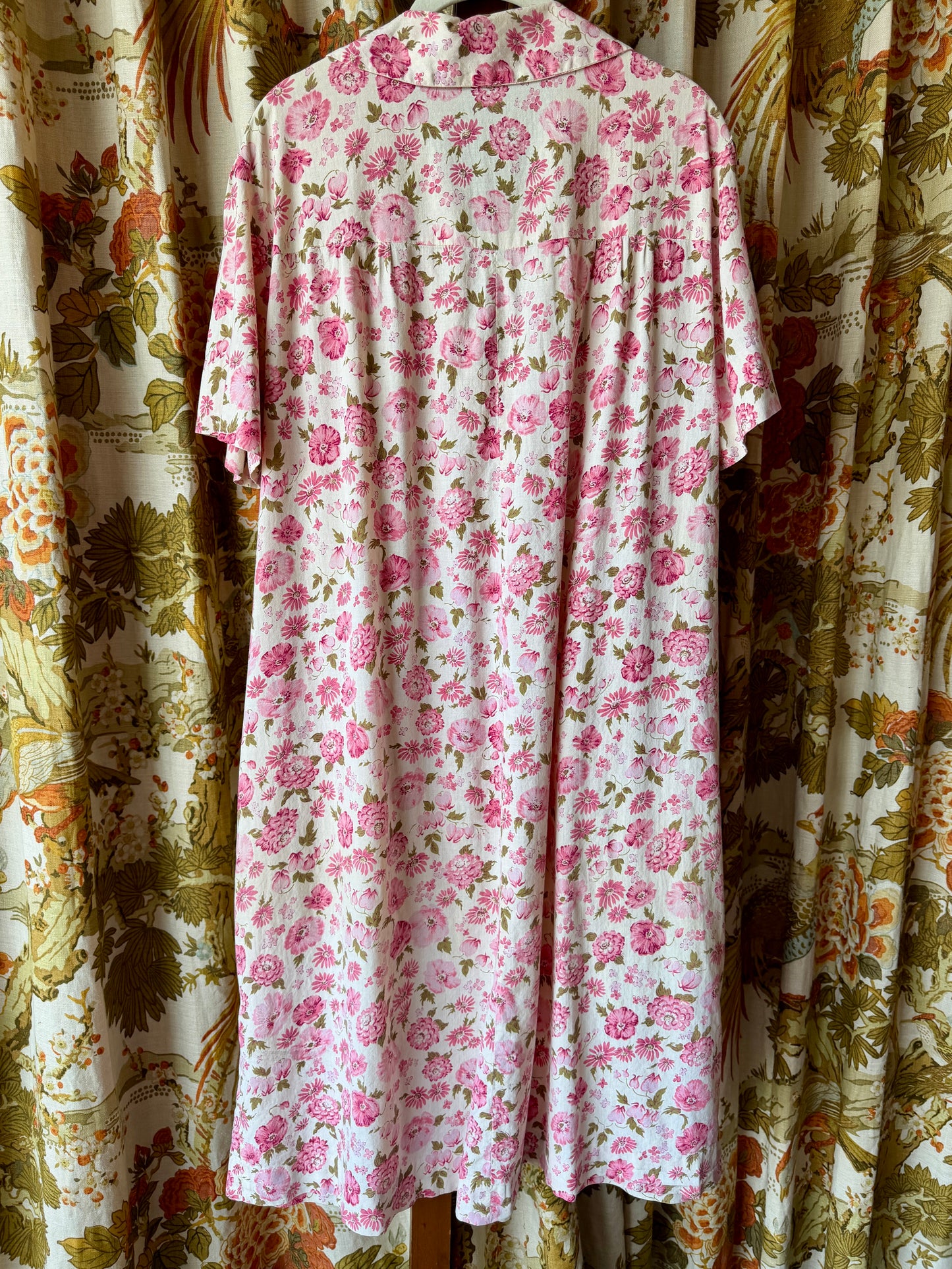 1950’s/60’s Pink Floral House Dress