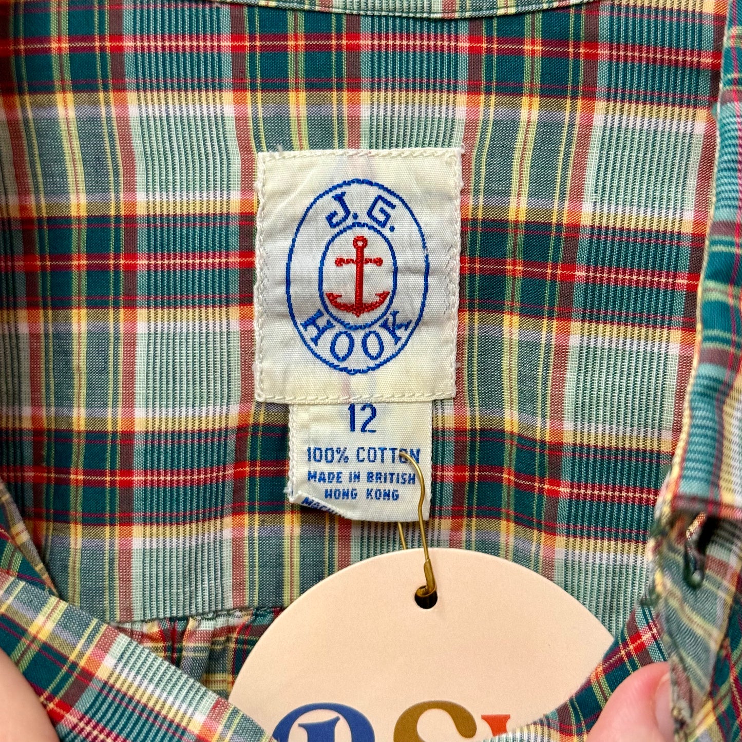 1980's Plaid Shirt | JG Hook