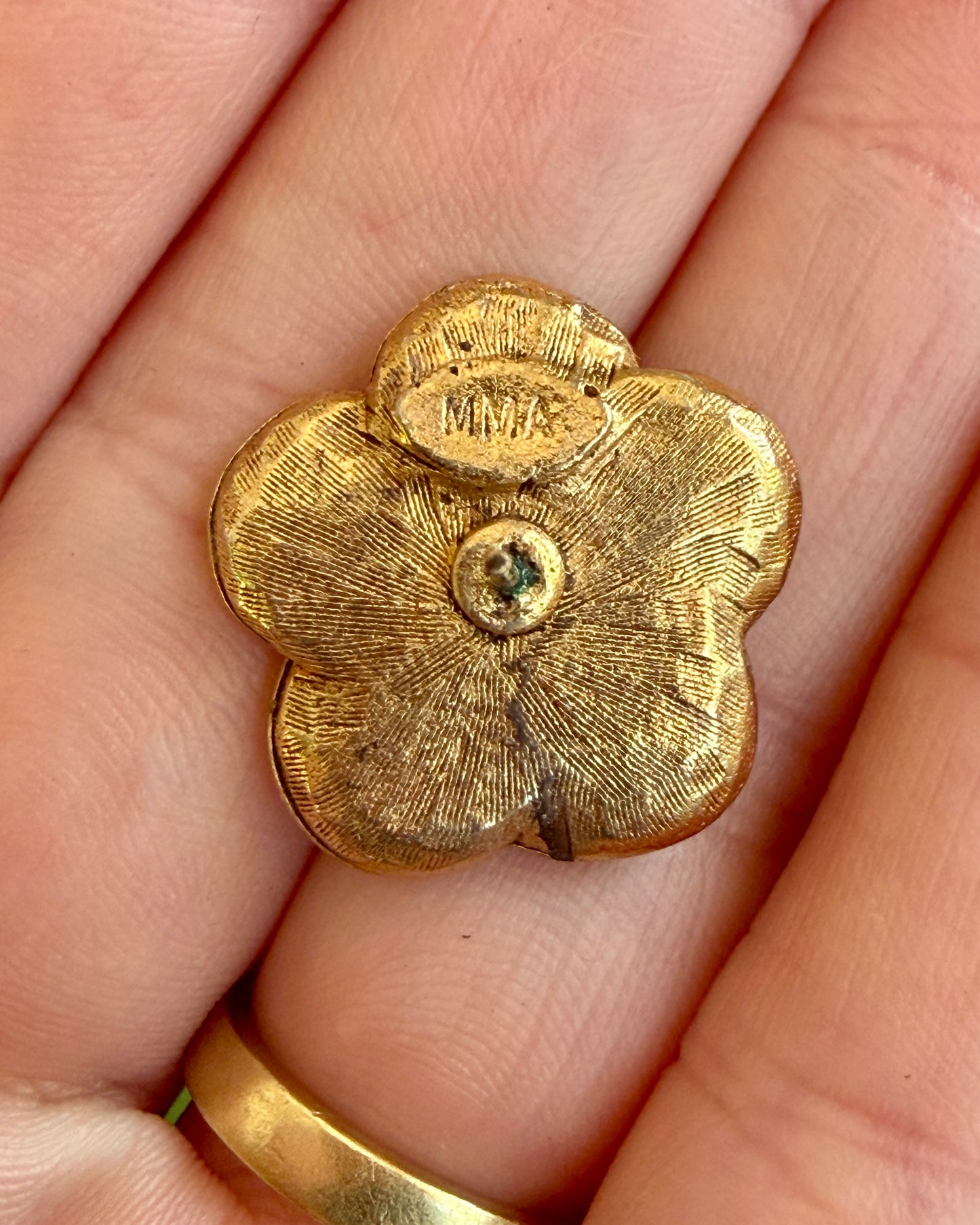 Vintage Turquoise Flower Earrings | MMA Metropolitan Museum of Art