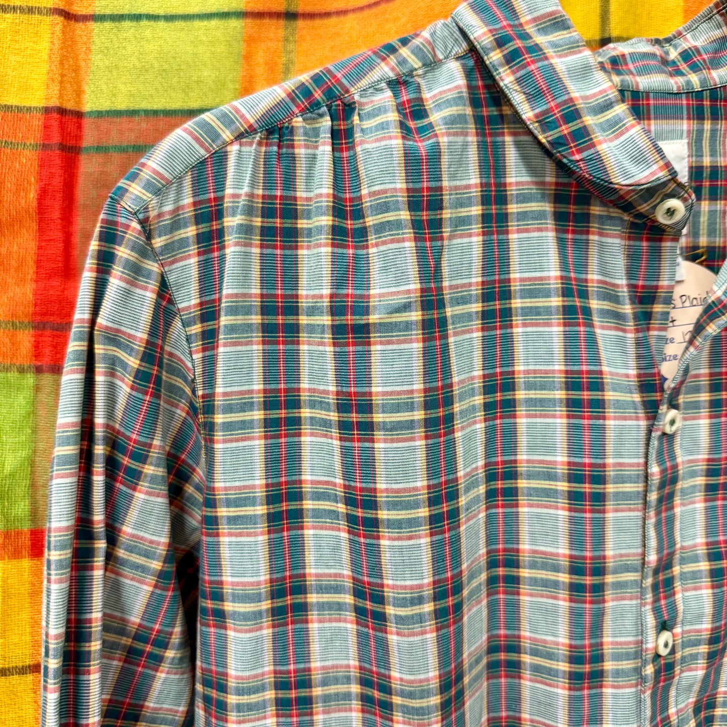 1980's Plaid Shirt | JG Hook