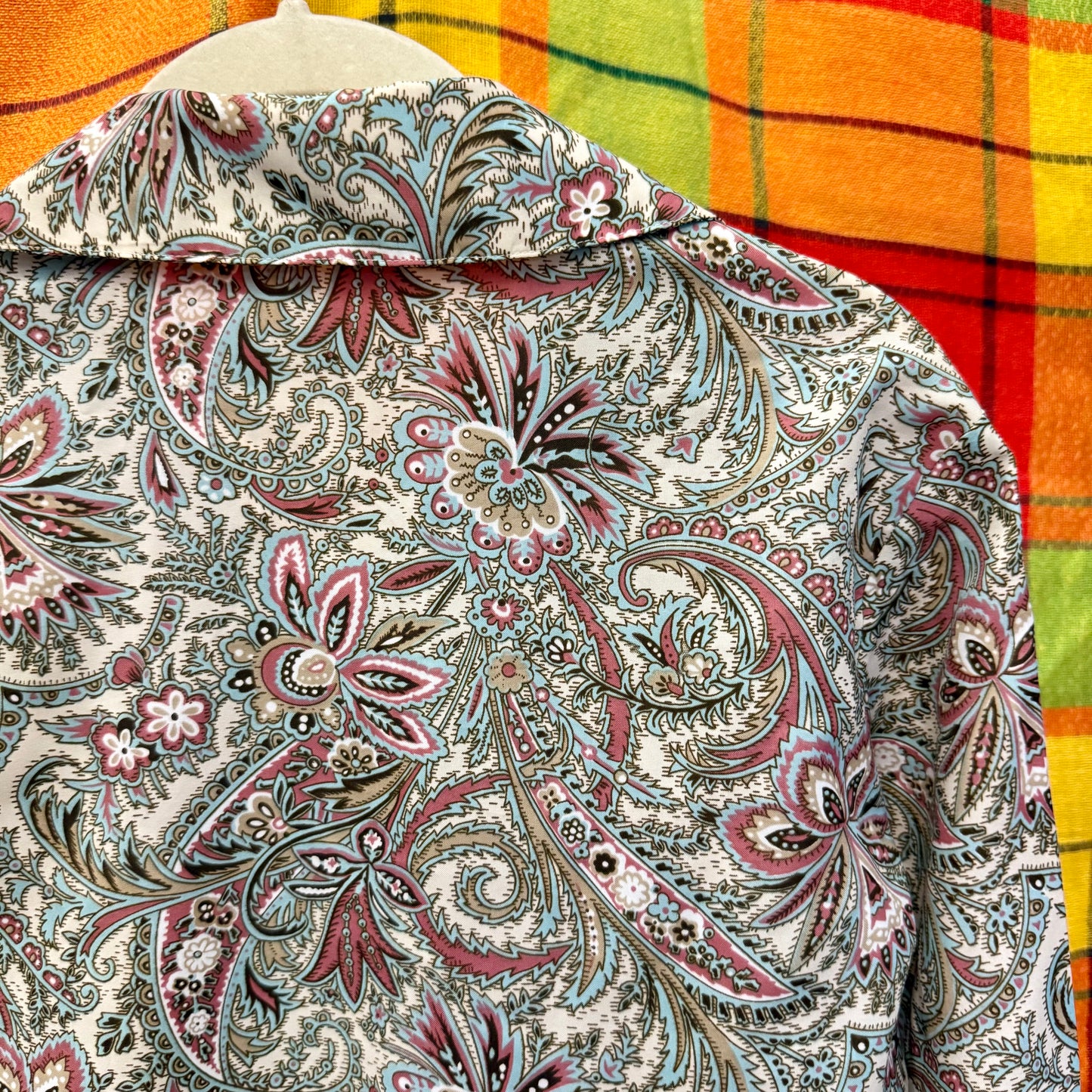 1970's Swishy Paisley Blouse | Lady Manhattan