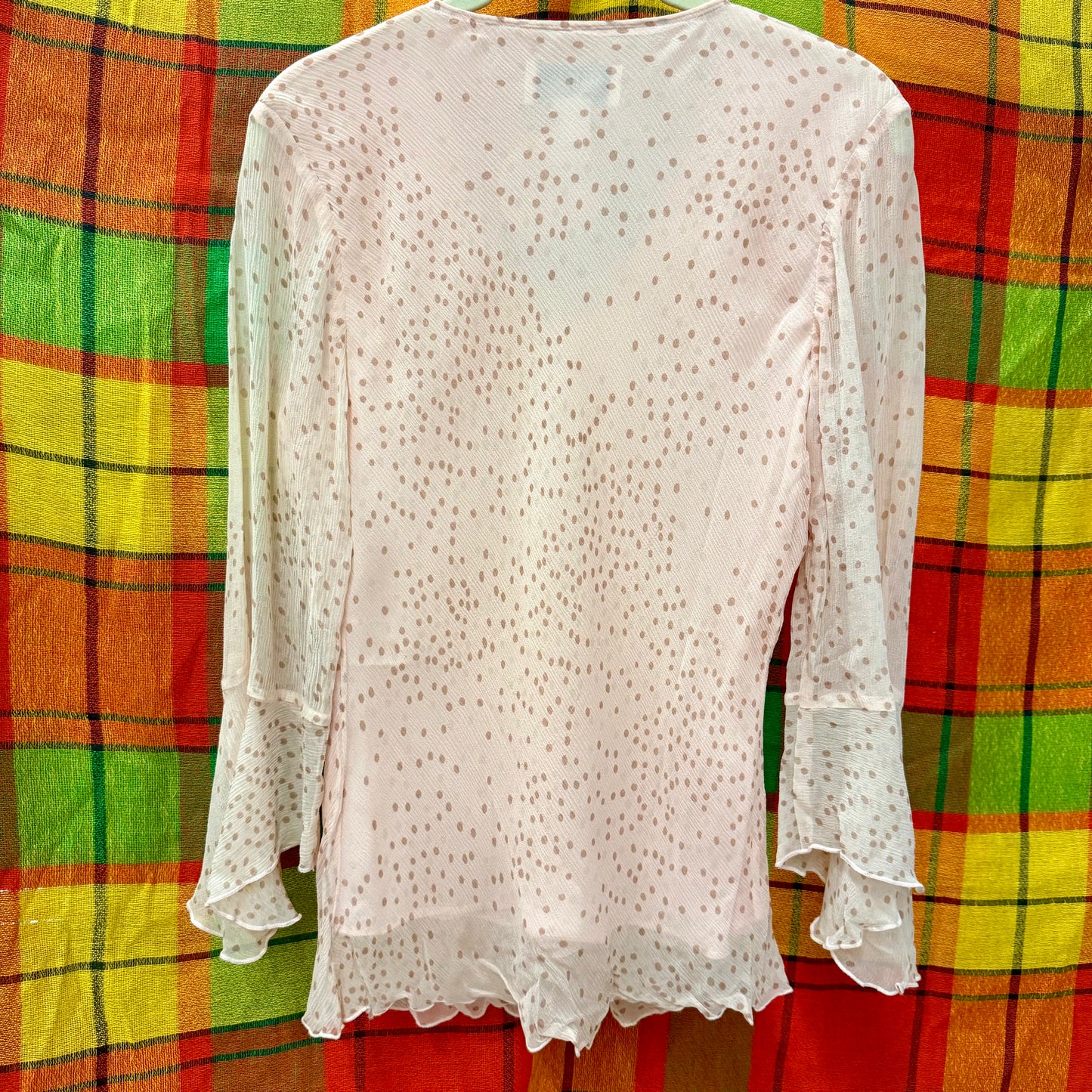 Y2K Silk Sequined Shirt | Bob Mackie