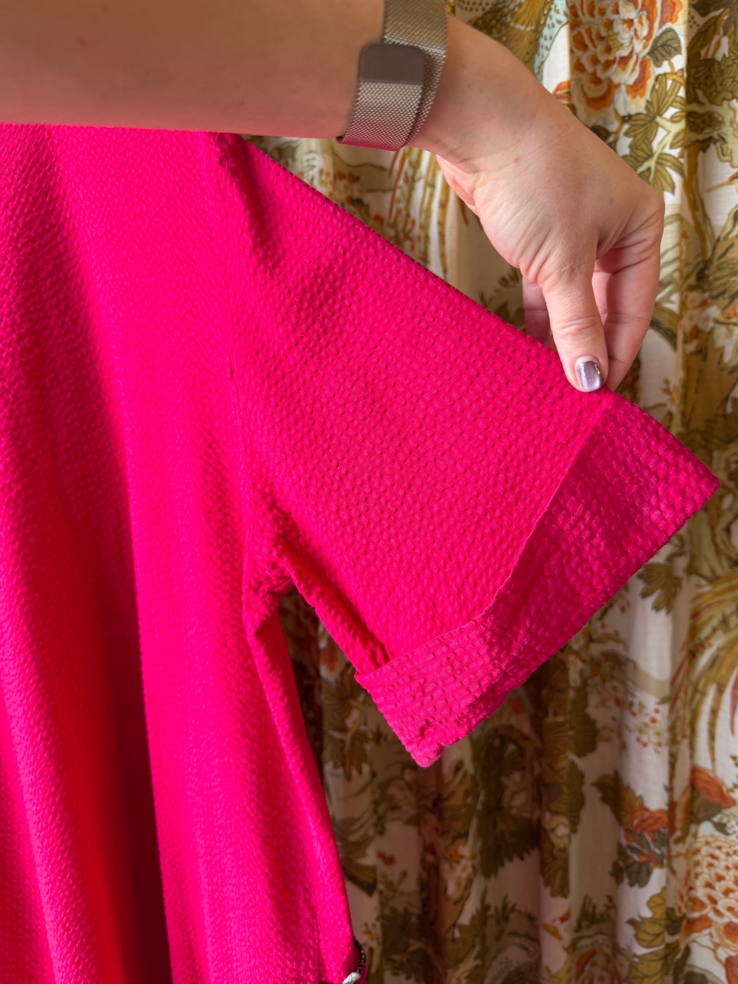 1950's Poodle Appliqué House Dress AS IS | Peggy Prim