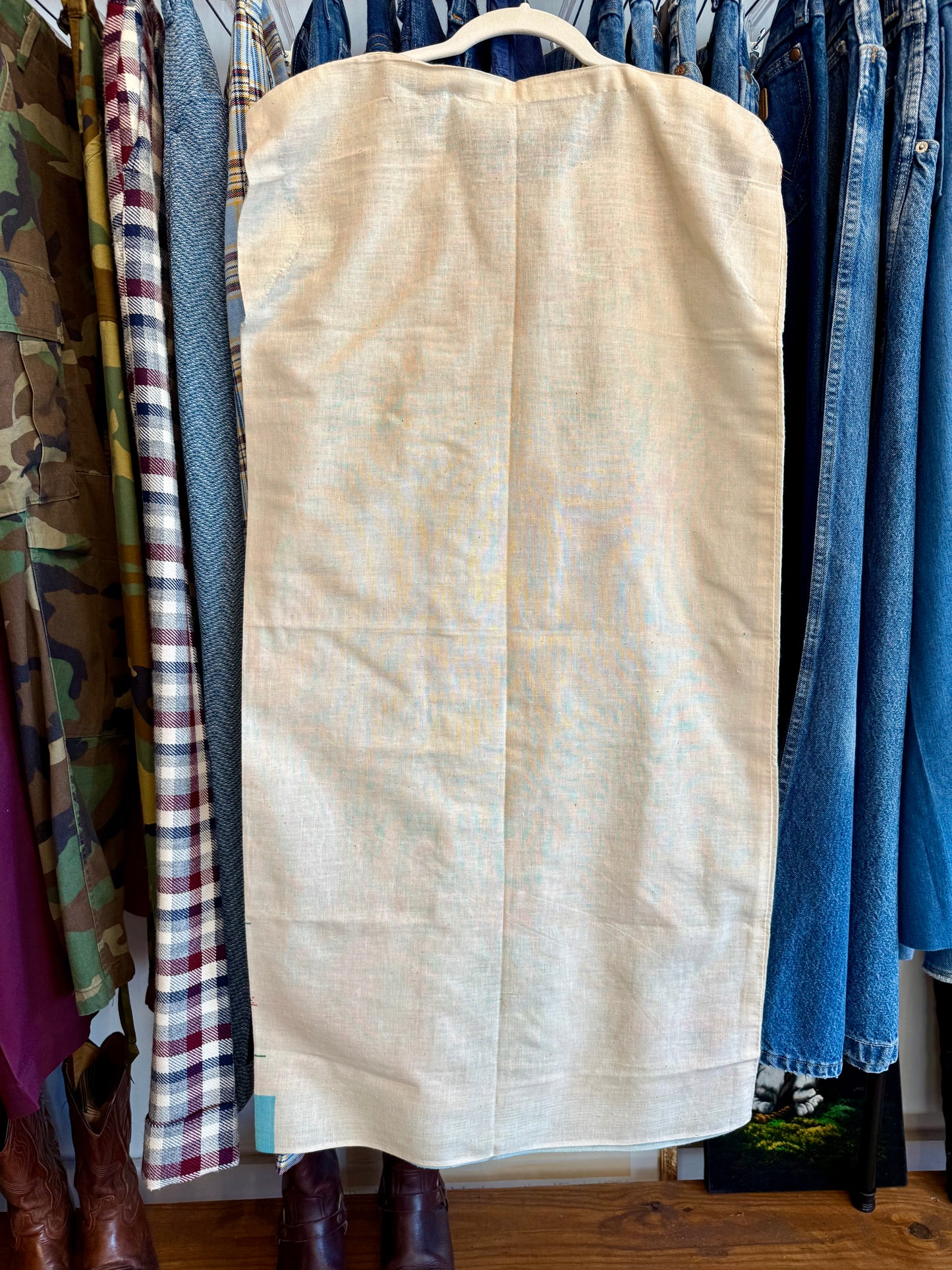 1950's/60's Feed Sack Cleopatra Dress