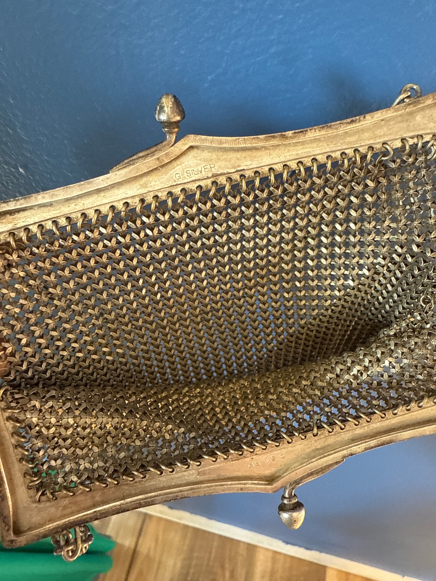 Antique "G. Silver" Mesh Handbag