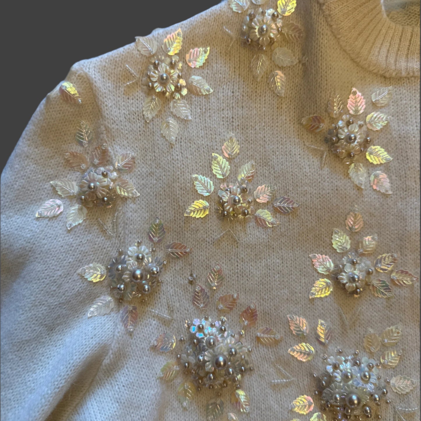 1960’s Embellished Cardigan | Odette Palma de Mallorca