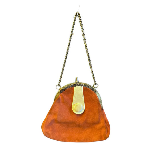 1950's Suede & Leather Bag