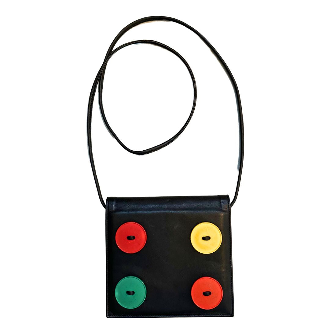 Vintage Four Button Flap Handbag