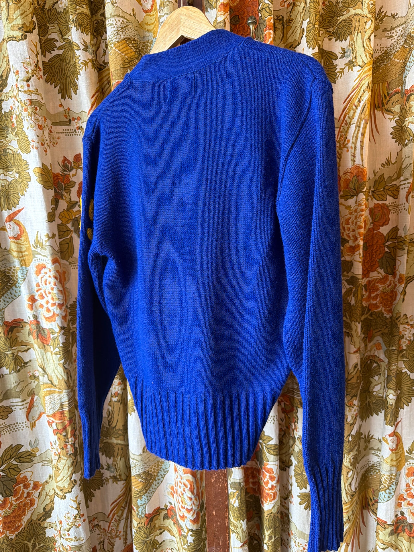 1970's Acrylic W Letterman Sweater | Bristol Products