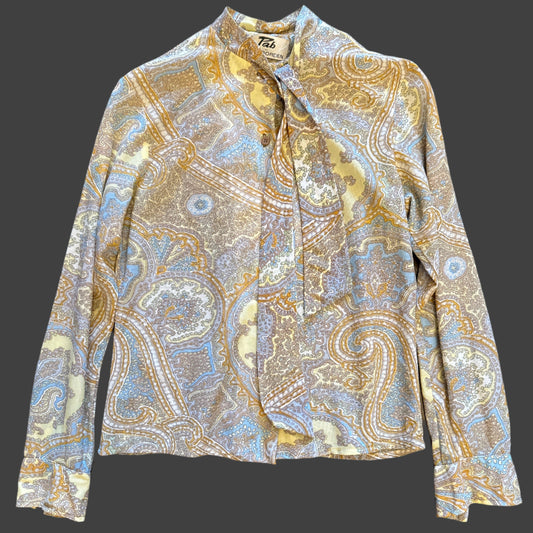 1970's Paisley Blouse | Pab by Ole Borden