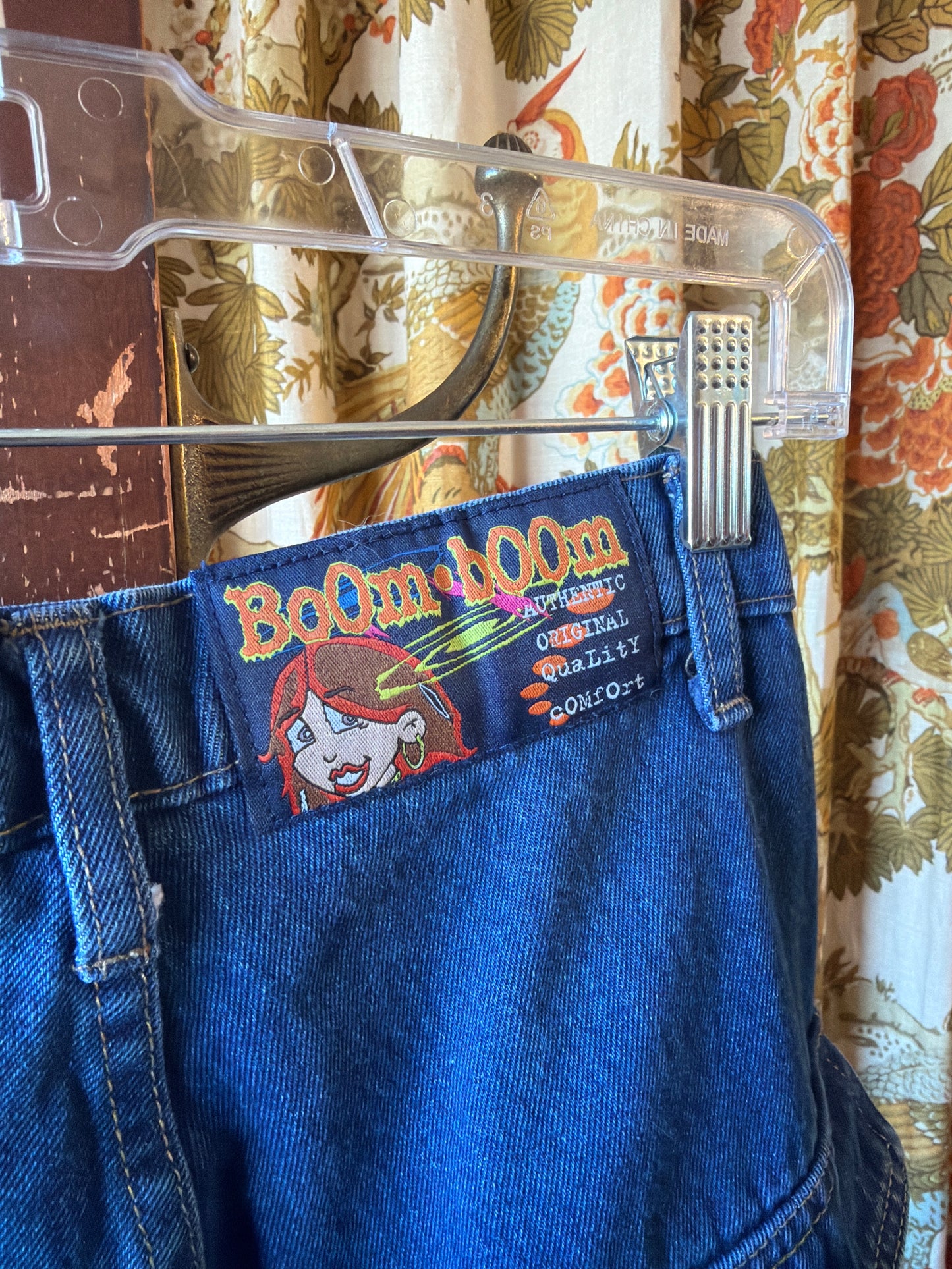 Y2K Deep Pocket Wide Leg Jeans | Boom Boom
