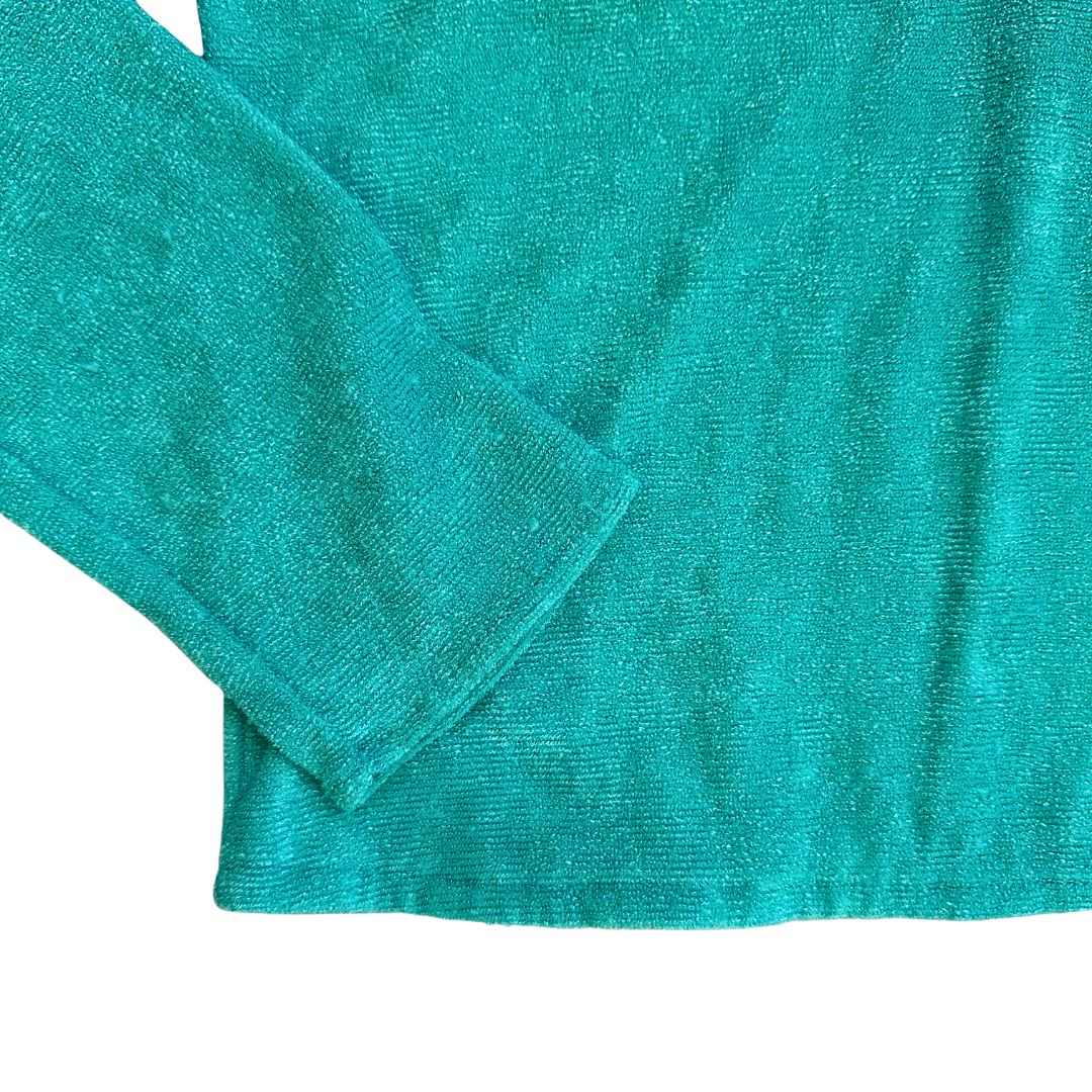 1970's Seafoam Terry Blouse