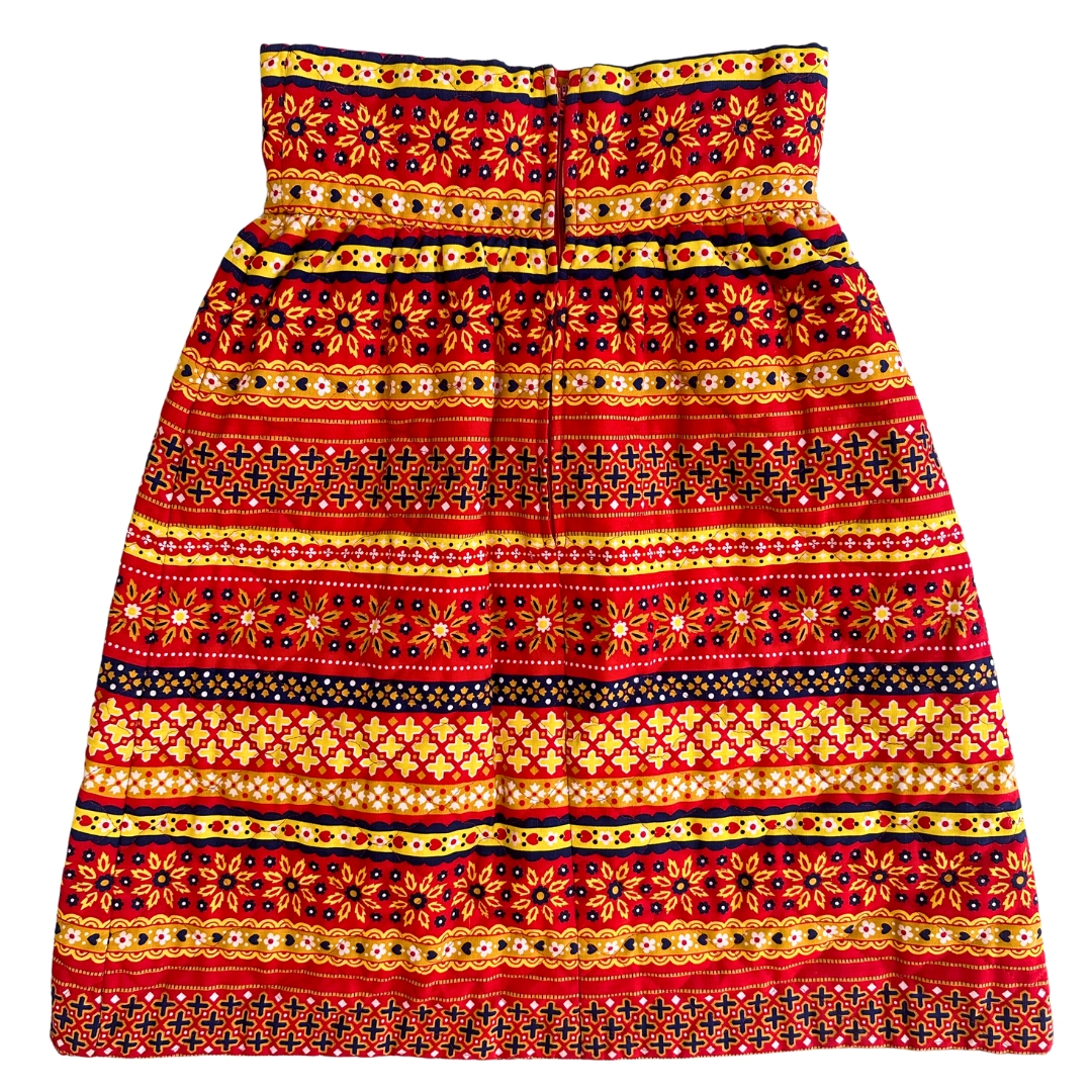 1970's Quilted Skirt | Lanz