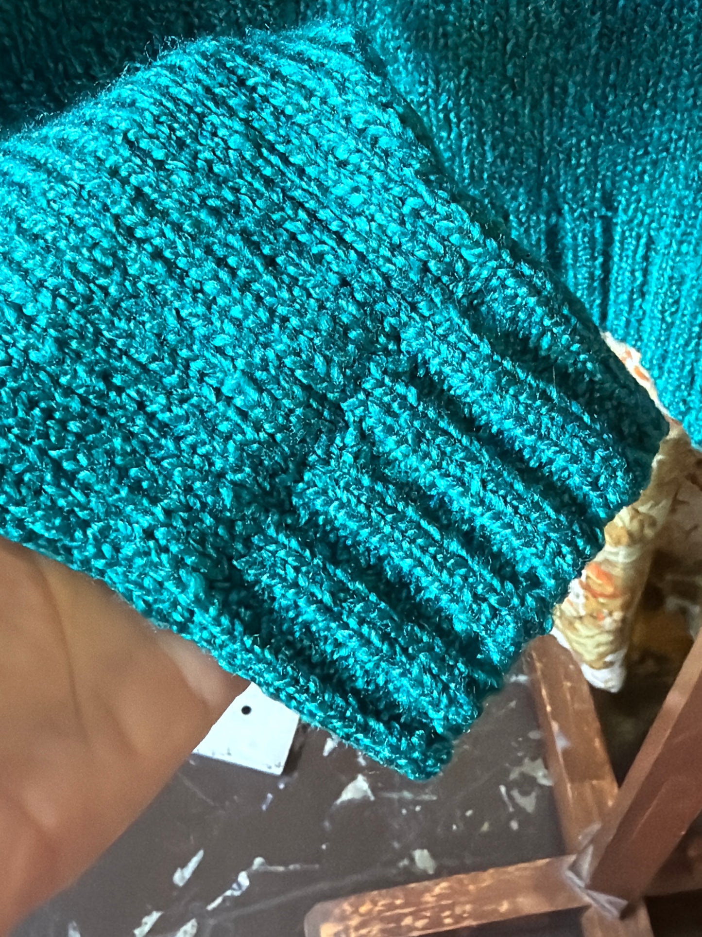 1980's Fuzzy Acrylic Cardigan | Northern Isles