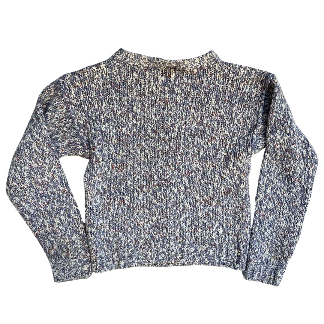 1990's Mixed Yarn Sweater | LizSport Petites