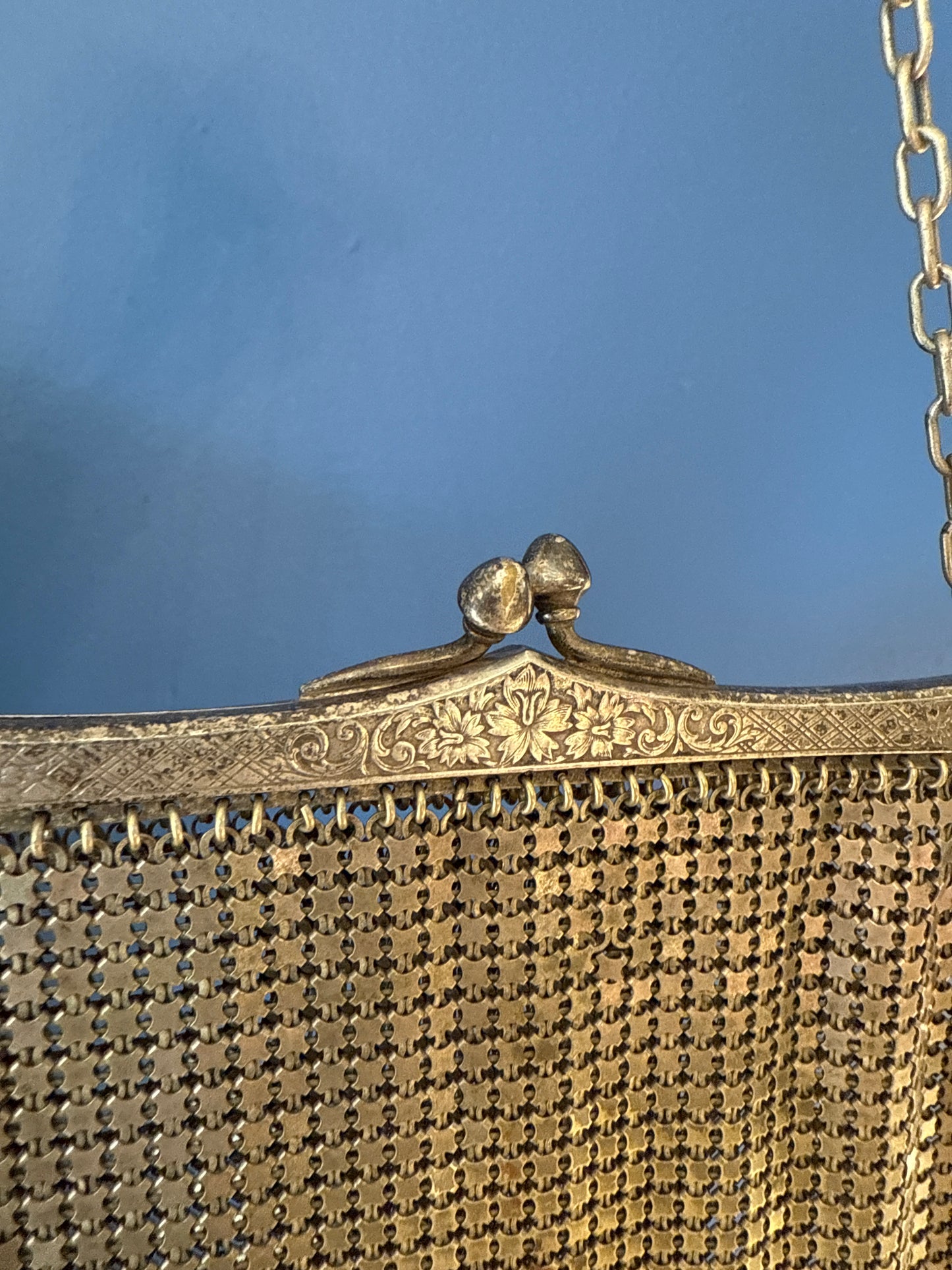 Antique "G. Silver" Mesh Handbag