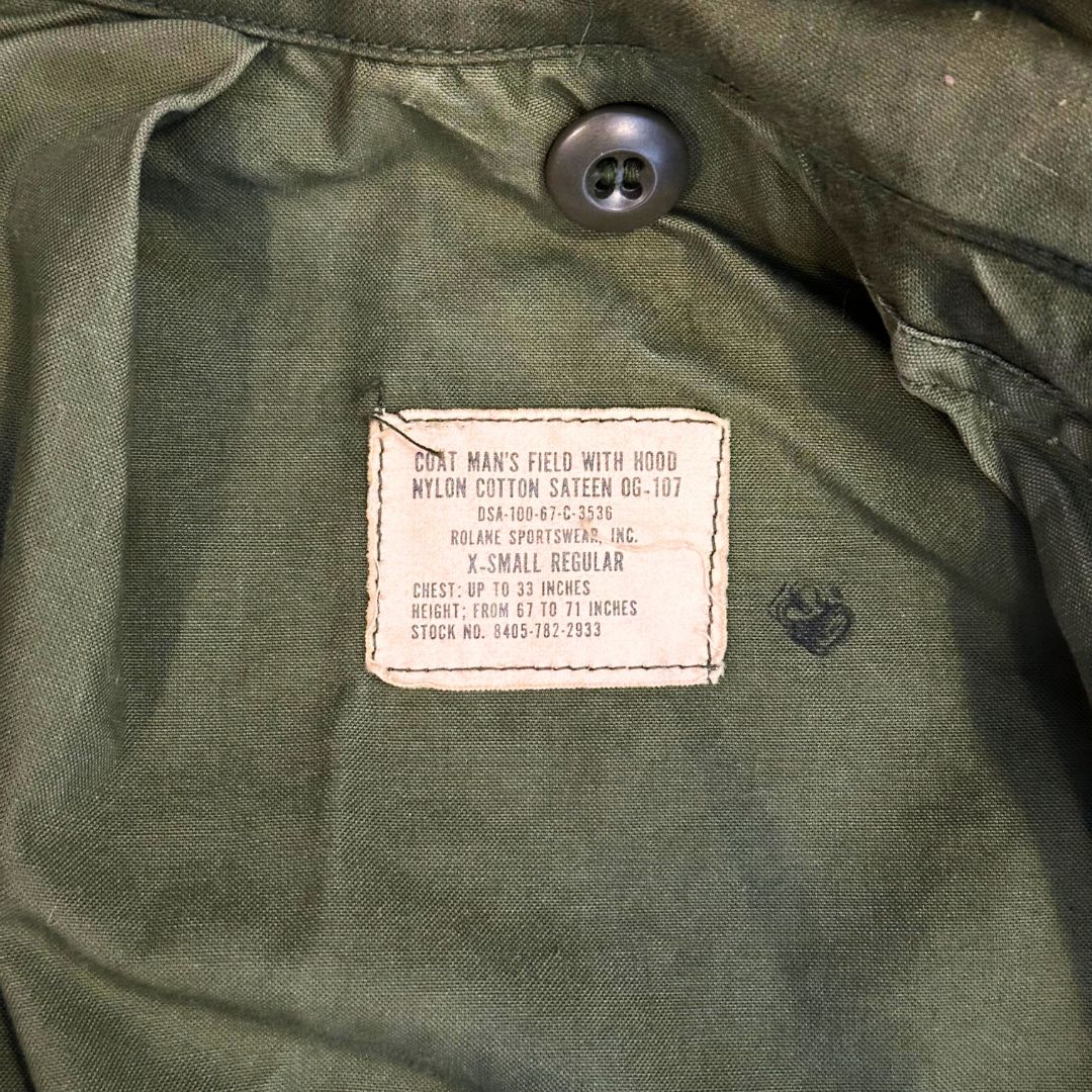 1967 Army Field Jacket | Rolane Sportswear, Inc.