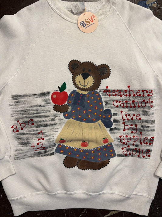 1990's Teacher Bear Sweatshirt