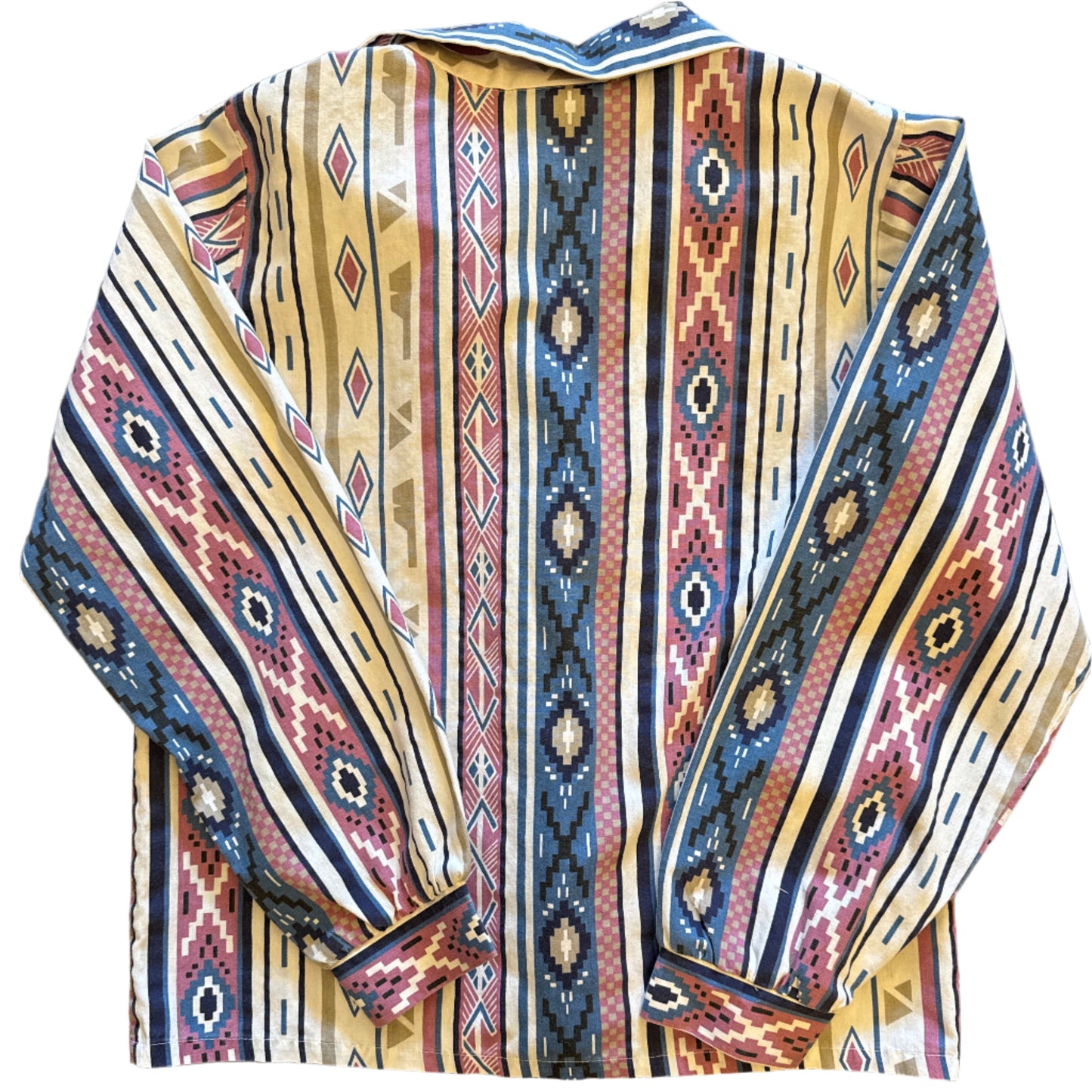 1990's Southwestern Print Shirt | Blair