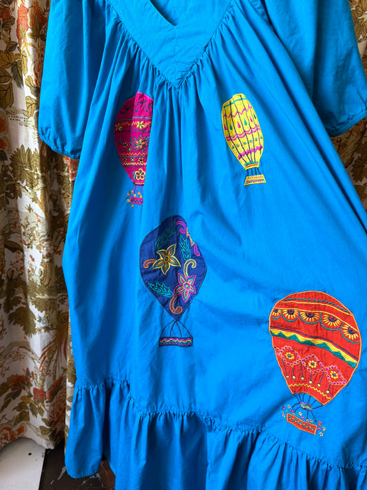 1980's/90's Hot Air Balloon Mumu | Go Softly