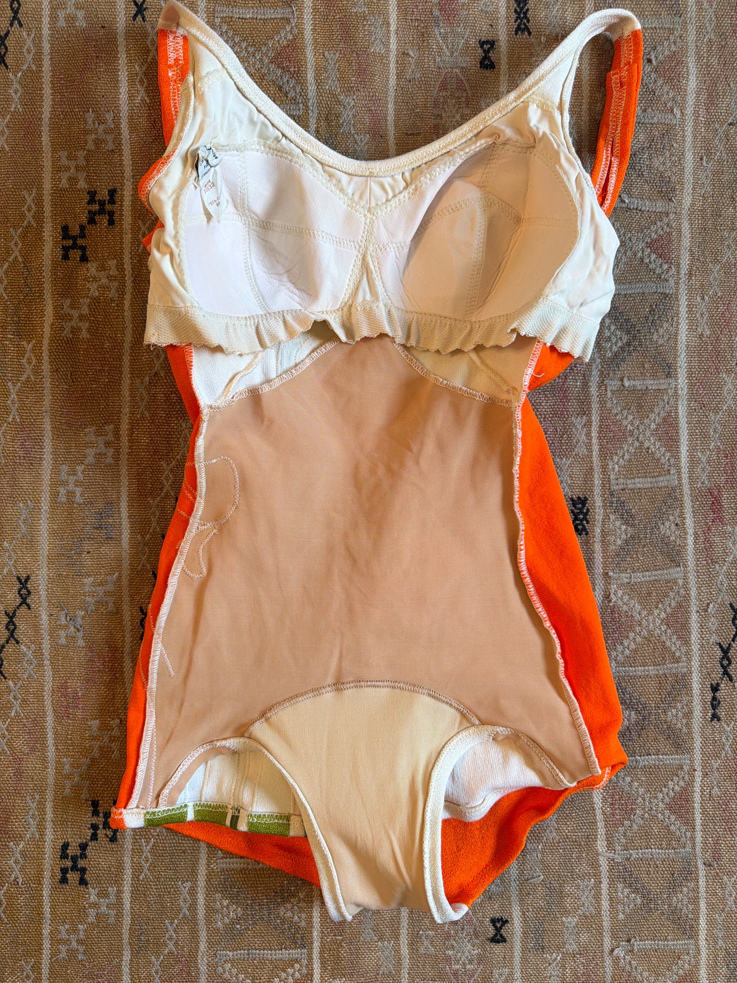 1960's Daffodil Appliqué Swimsuit | DeWeese Design