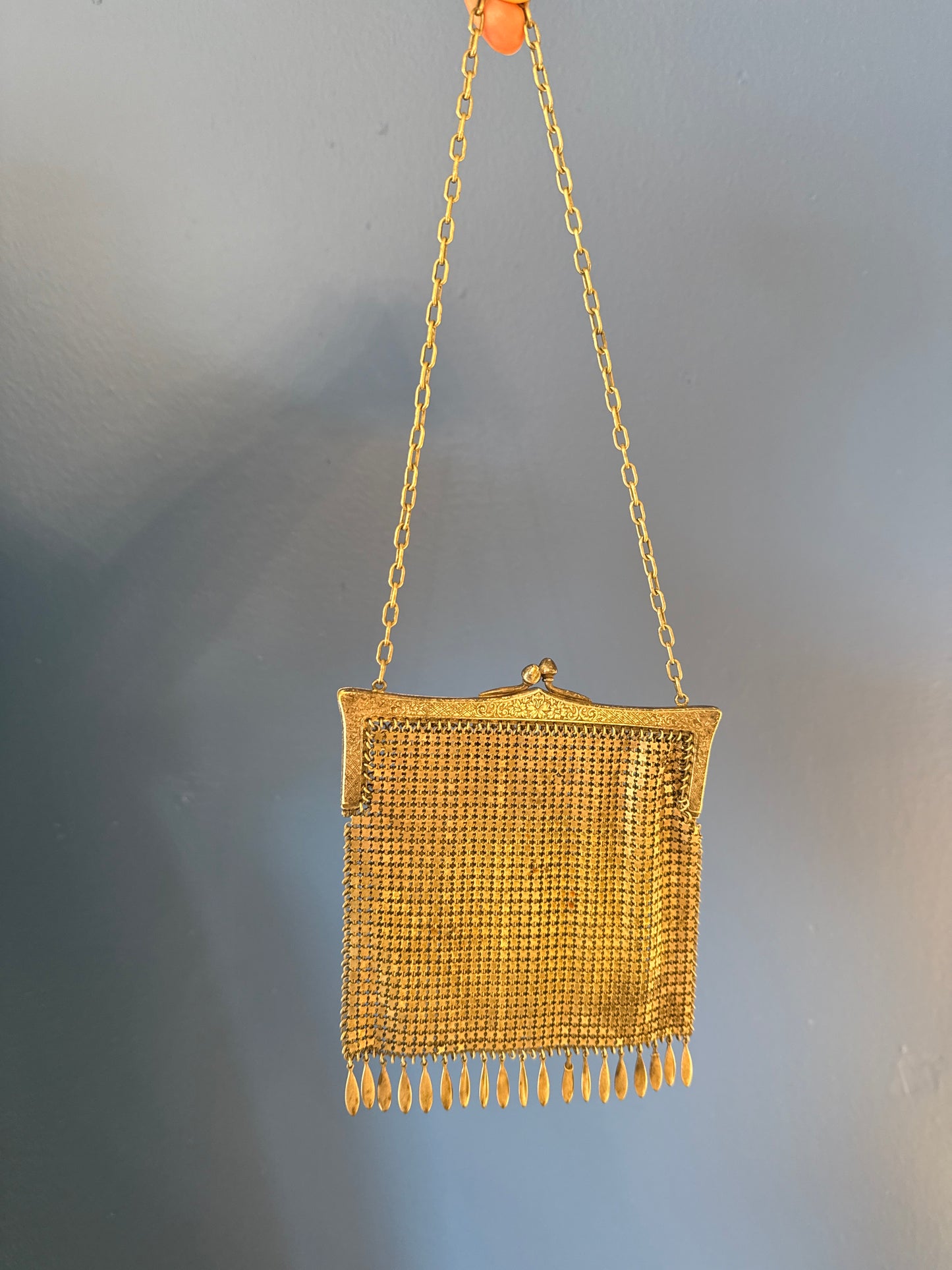 Antique "G. Silver" Mesh Handbag