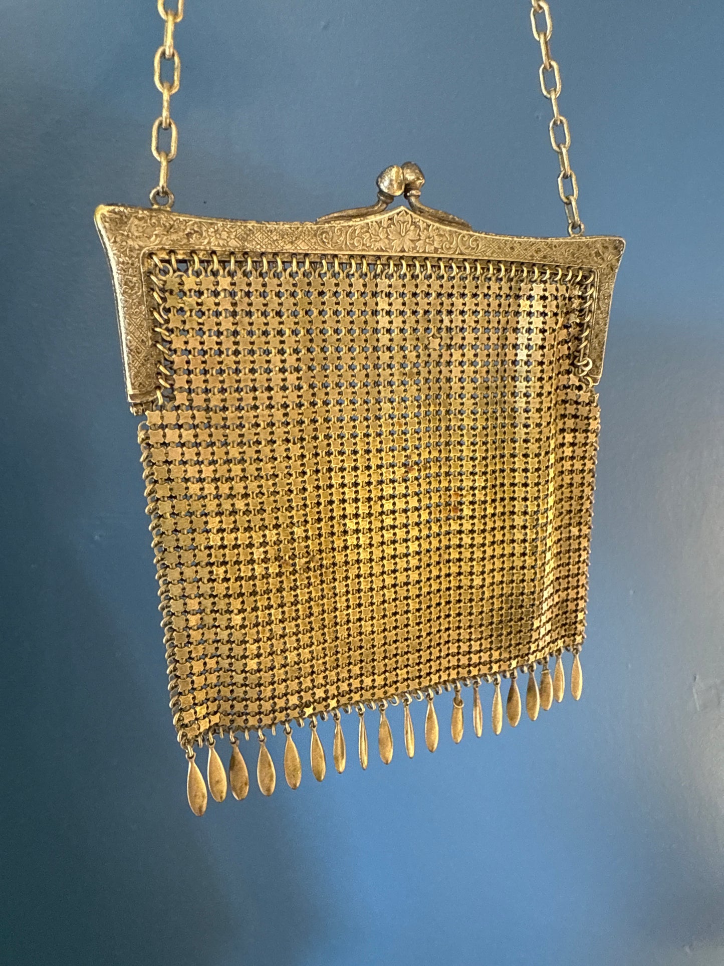 Antique "G. Silver" Mesh Handbag