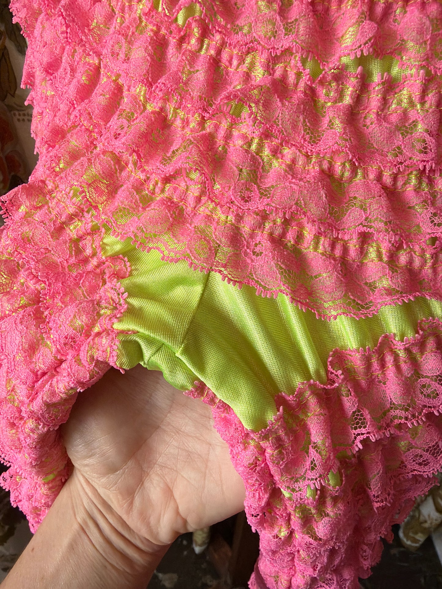 1970's Ruffled Lace Square Dance Bloomers | Sam's