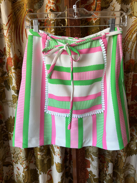 1960's Pink & Green Mini Skirt | by David Smith