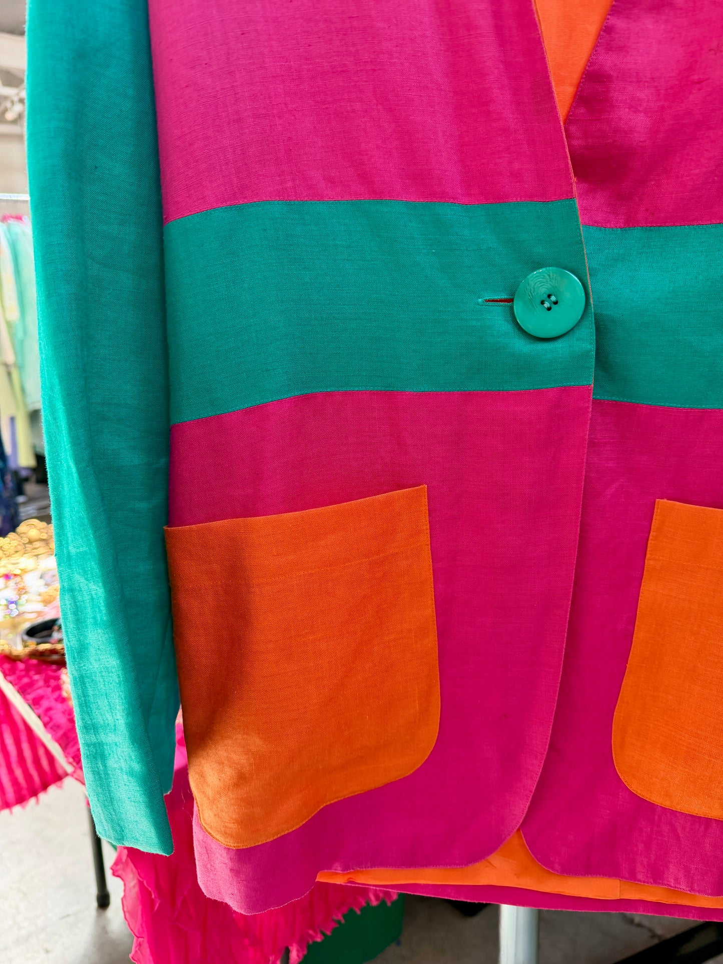 1980's Colorblock Blazer | Toto n Ko