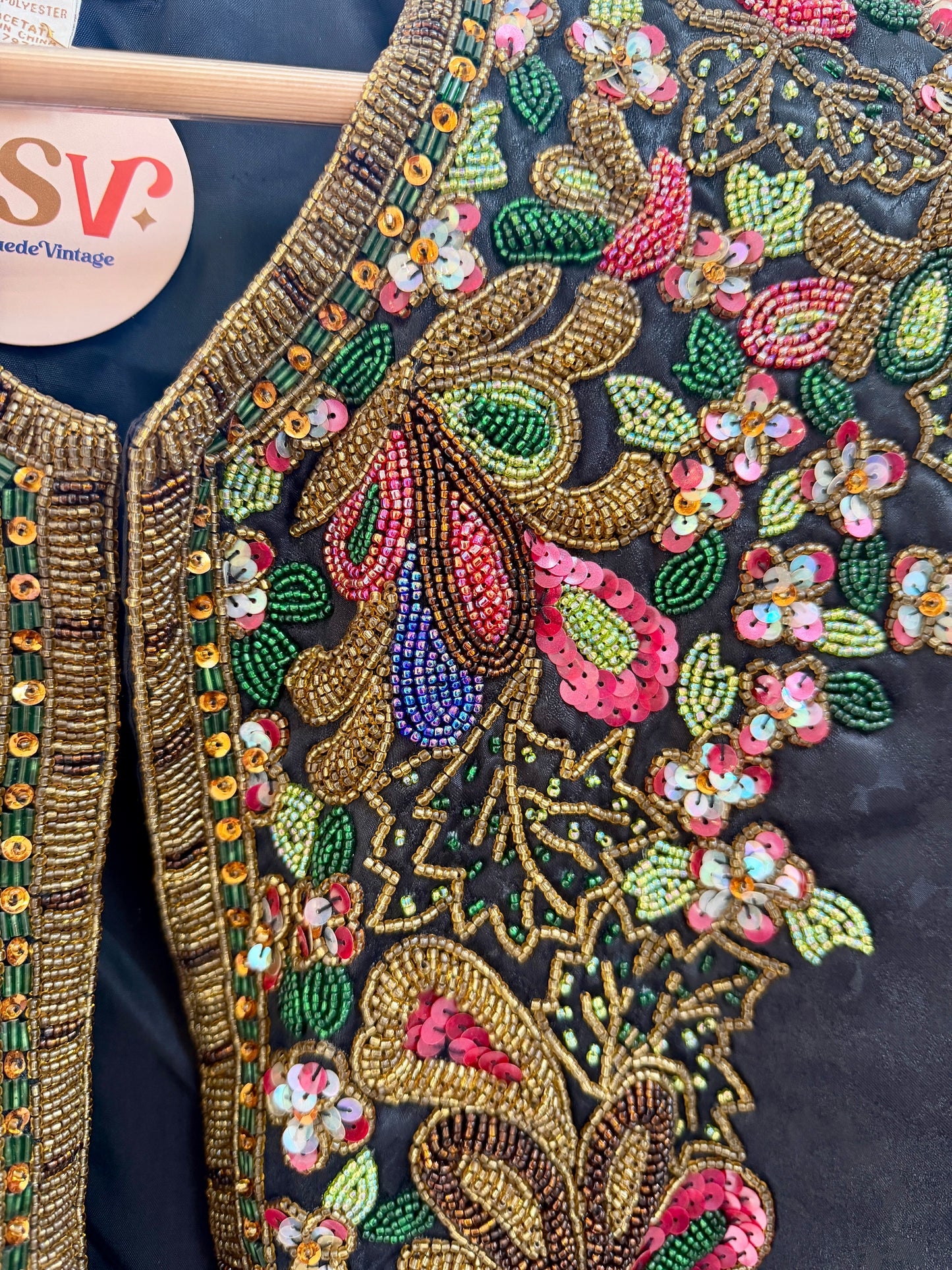 1980's Gold Label Sequin Jacket | Victoria's Secret