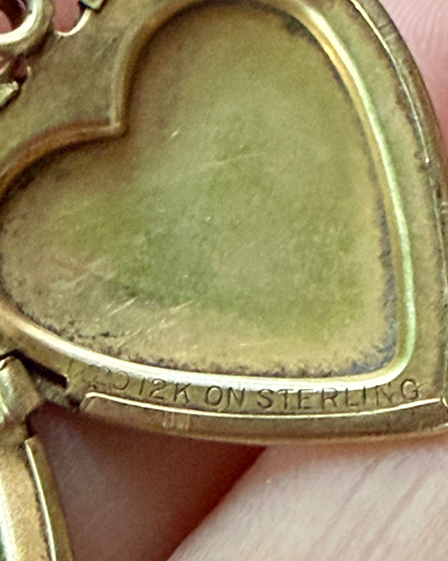 Vintage Gold Filled Heart Locket