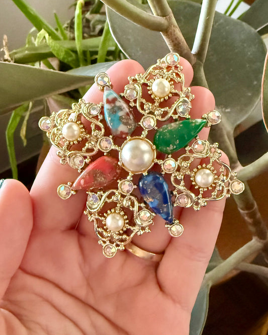 1962 Galaxy Brooch | Sarah Coventry