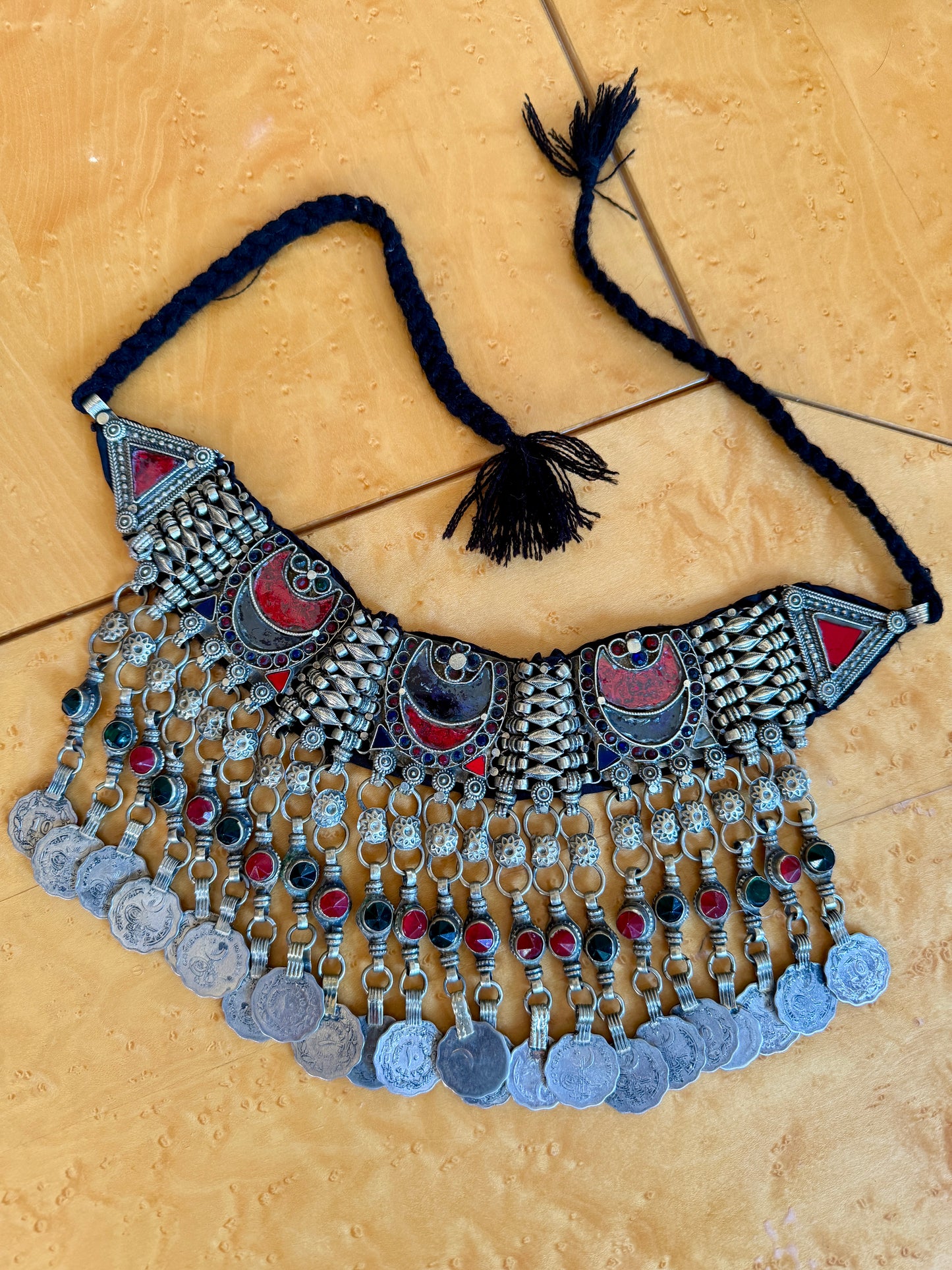Vintage Afghani/Pakistani Kuchi Choker Necklace