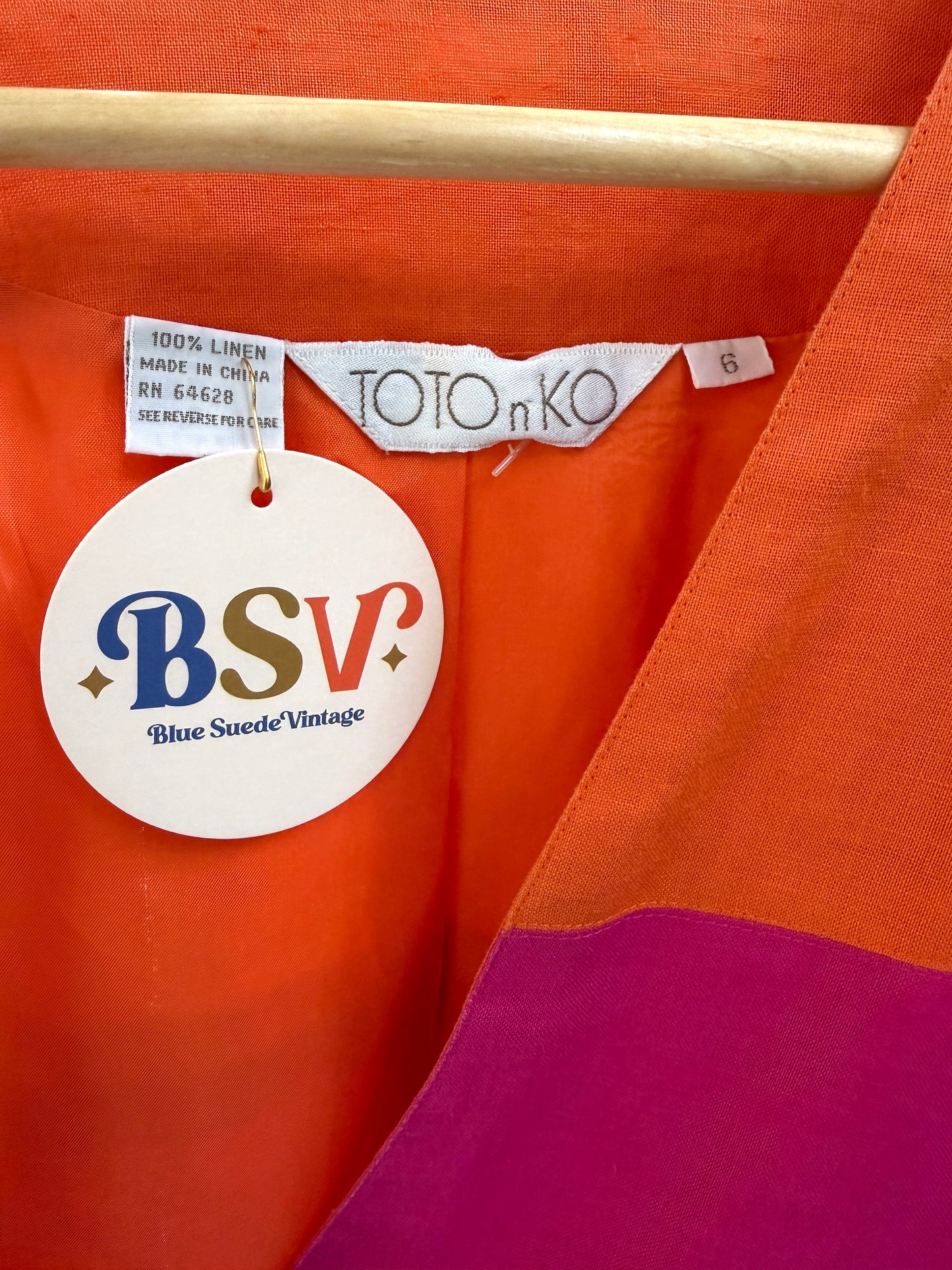 1980's Colorblock Blazer | Toto n Ko