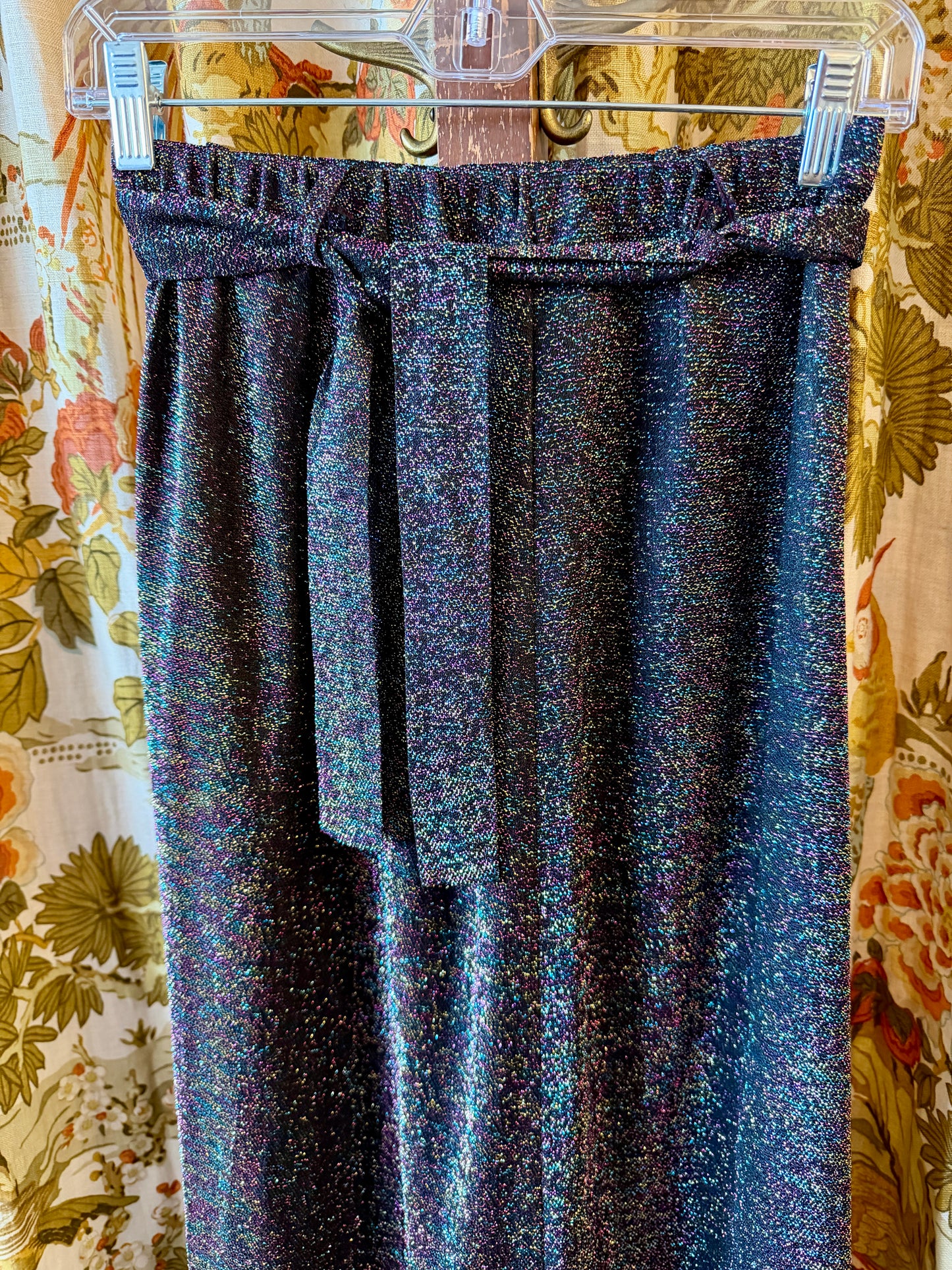 1970's Rainbow Lurex Skirt