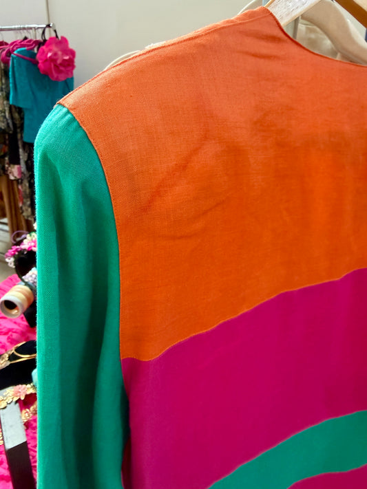 1980's Colorblock Blazer | Toto n Ko