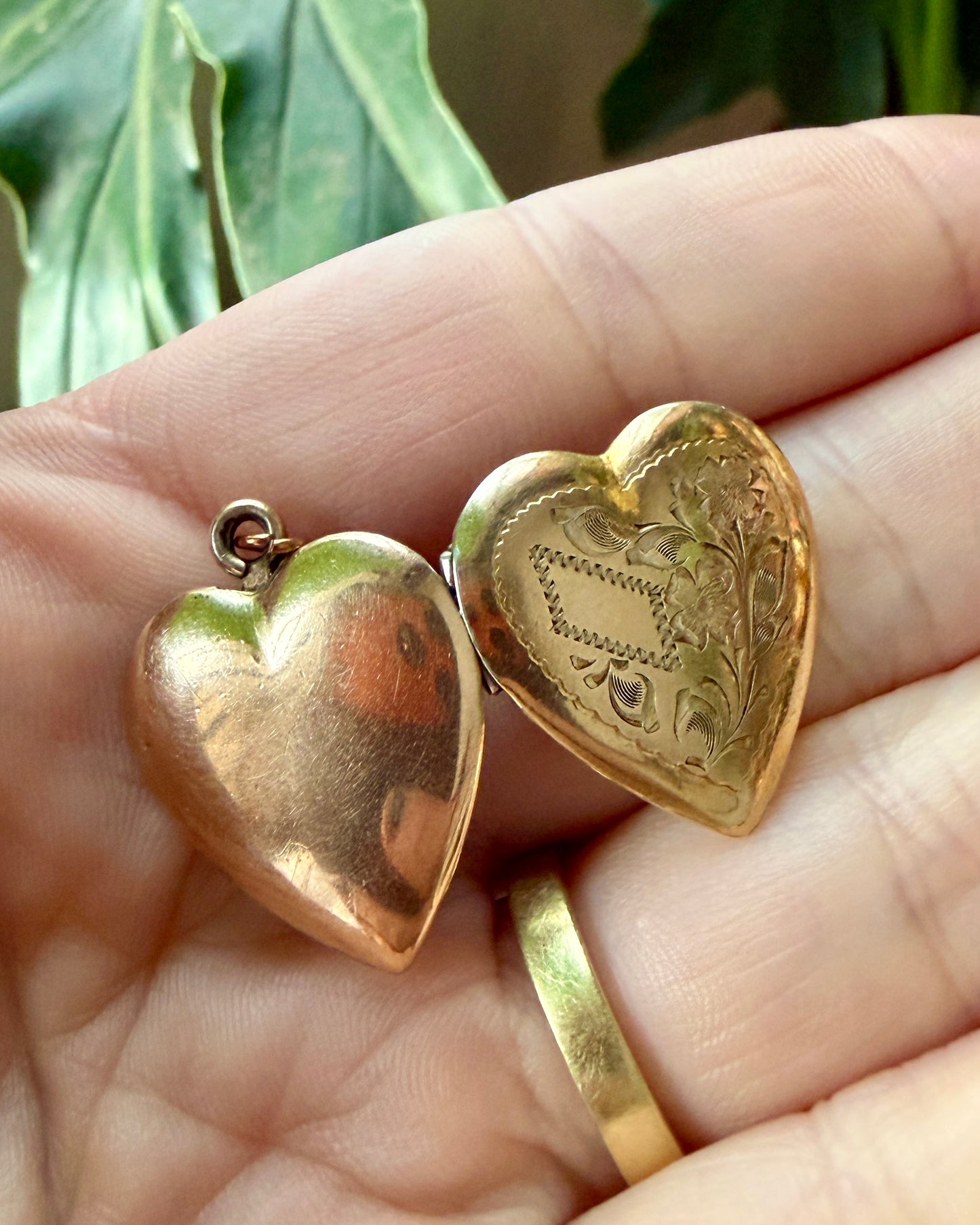 Vintage Gold Filled Heart Locket