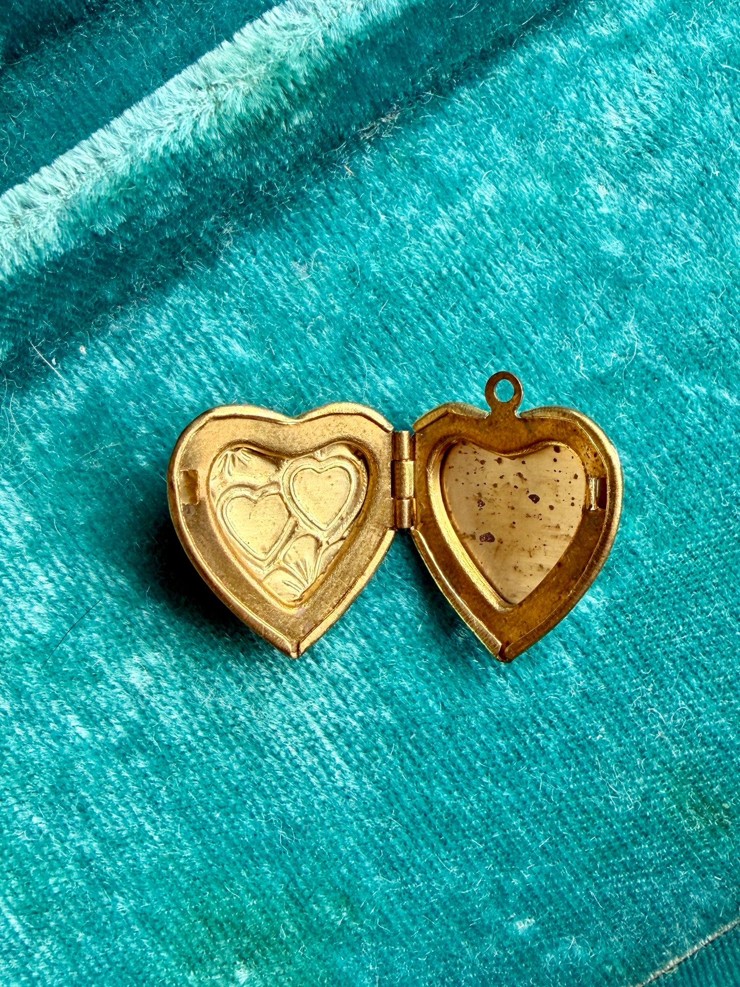 Antique Gold Filled Heart Locket