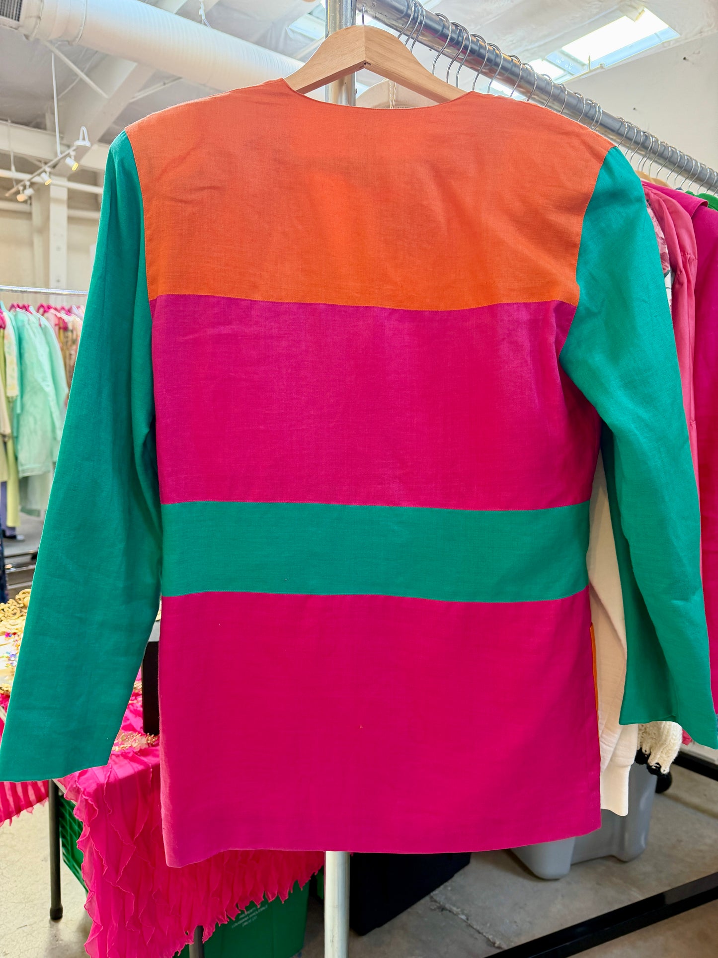 1980's Colorblock Blazer | Toto n Ko