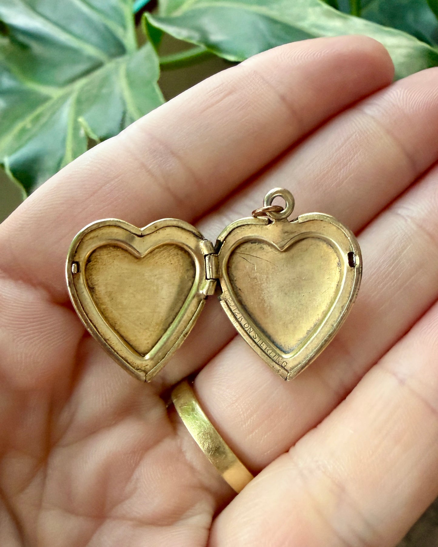 Vintage Gold Filled Heart Locket