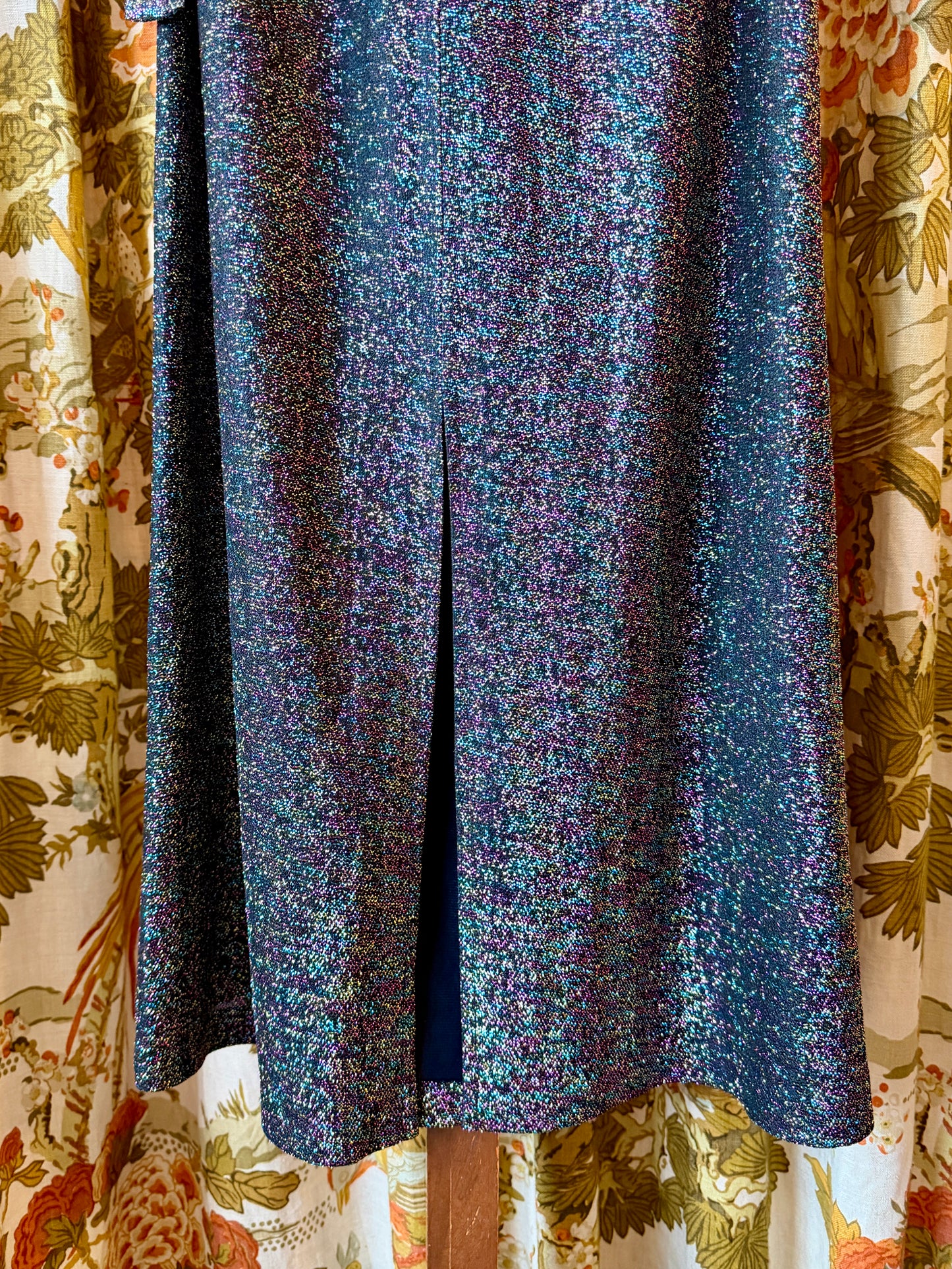 1970's Rainbow Lurex Skirt