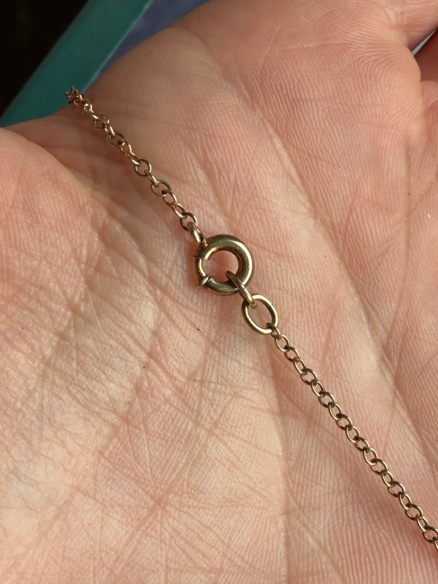 Vintage Gold Filled Heart Locket on Chain | La Roco